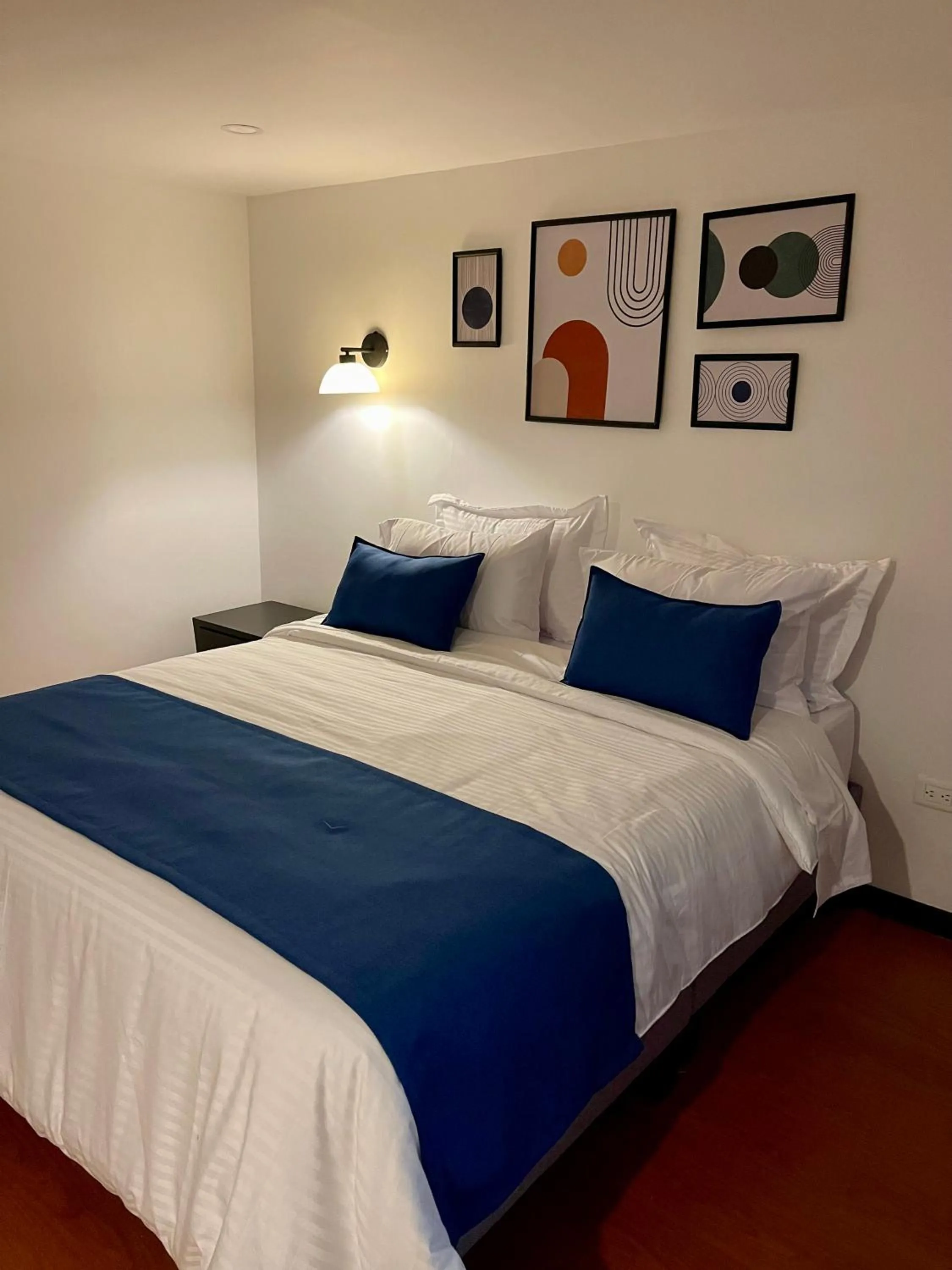 Bed in Hotel Embajada 44