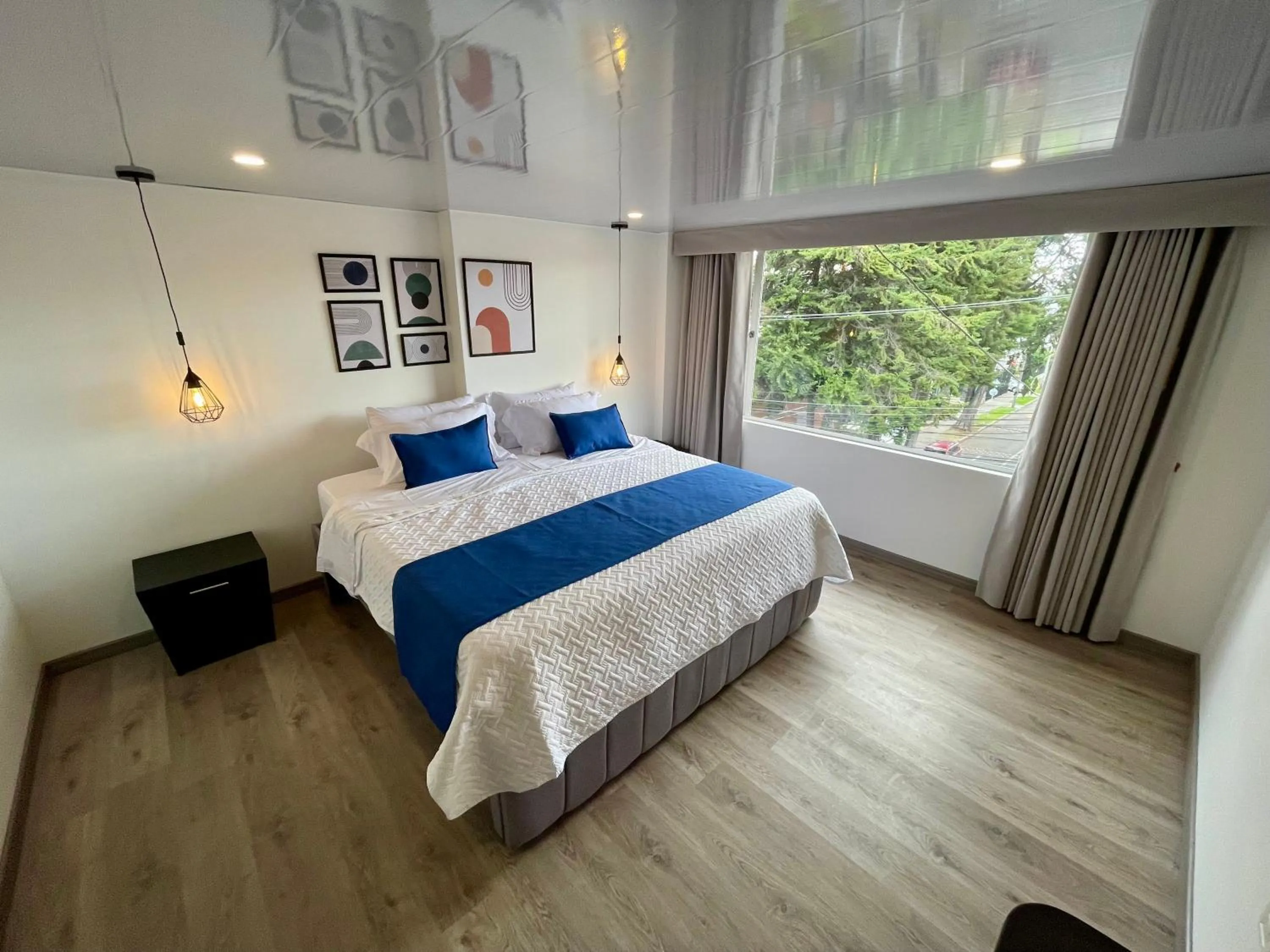 Bed in Hotel Embajada 44