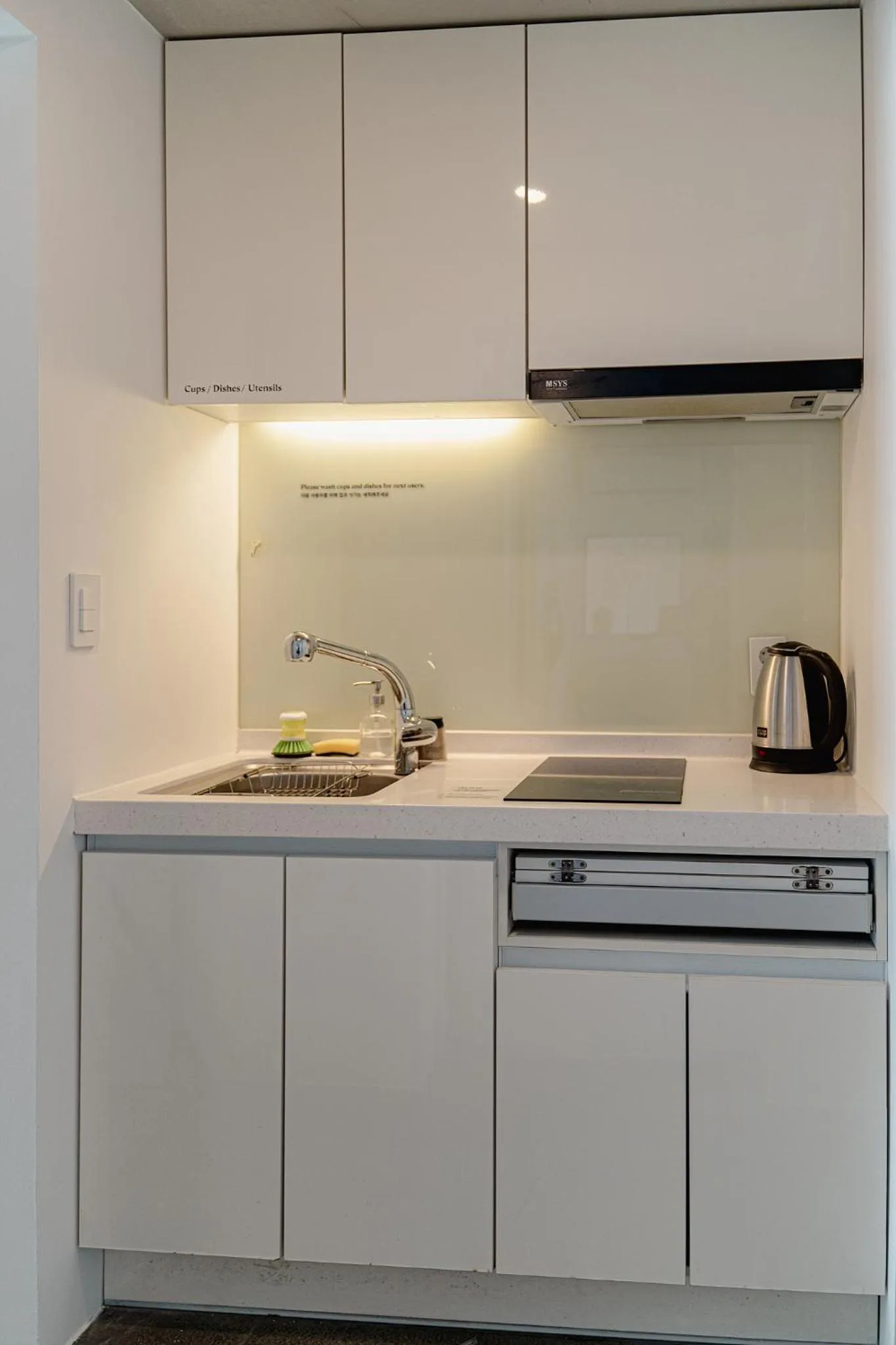 Kitchen or kitchenette in The Phase Boutique Hotel 동대문