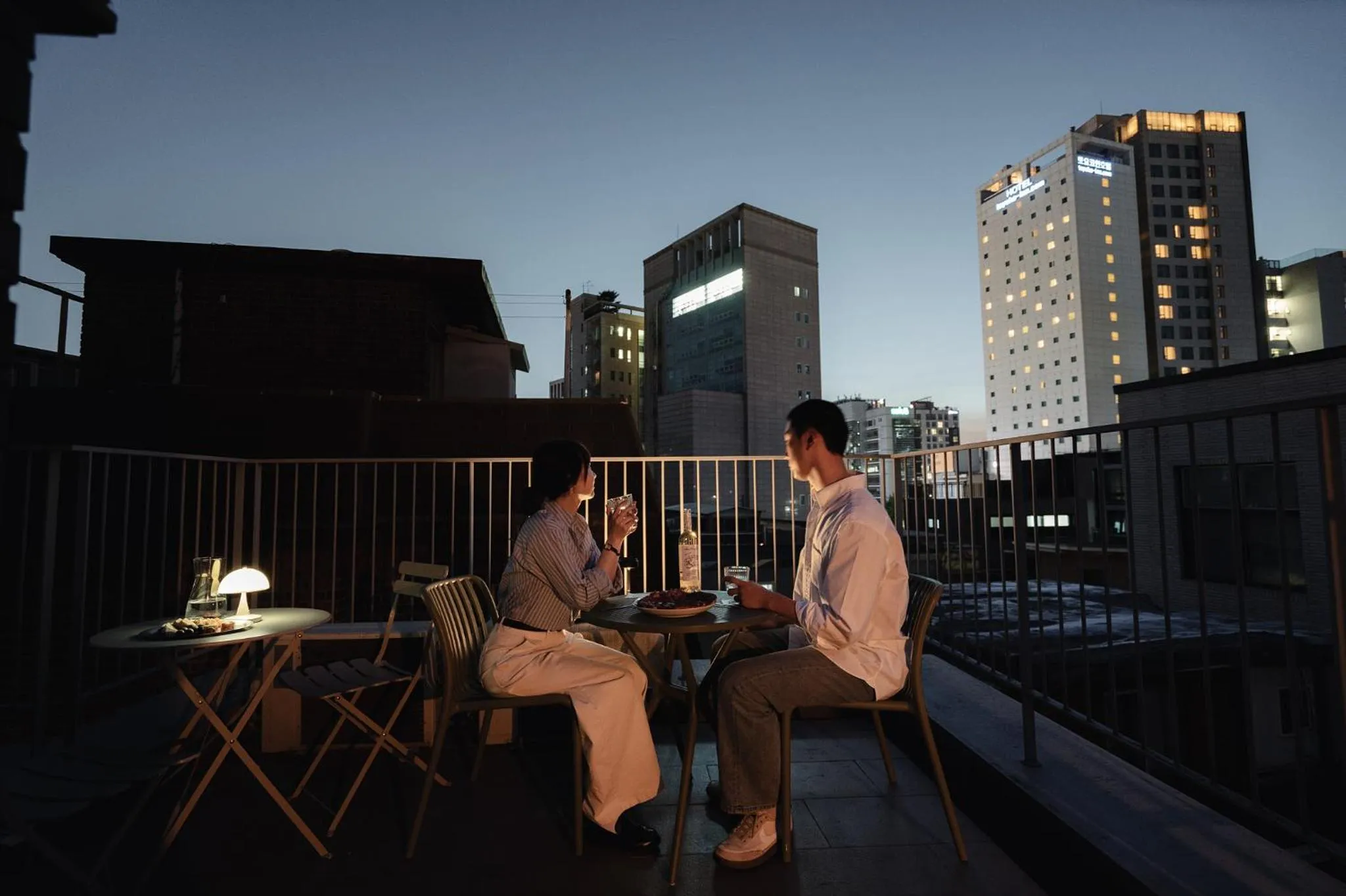 Balcony/Terrace in The Phase Boutique Hotel 동대문