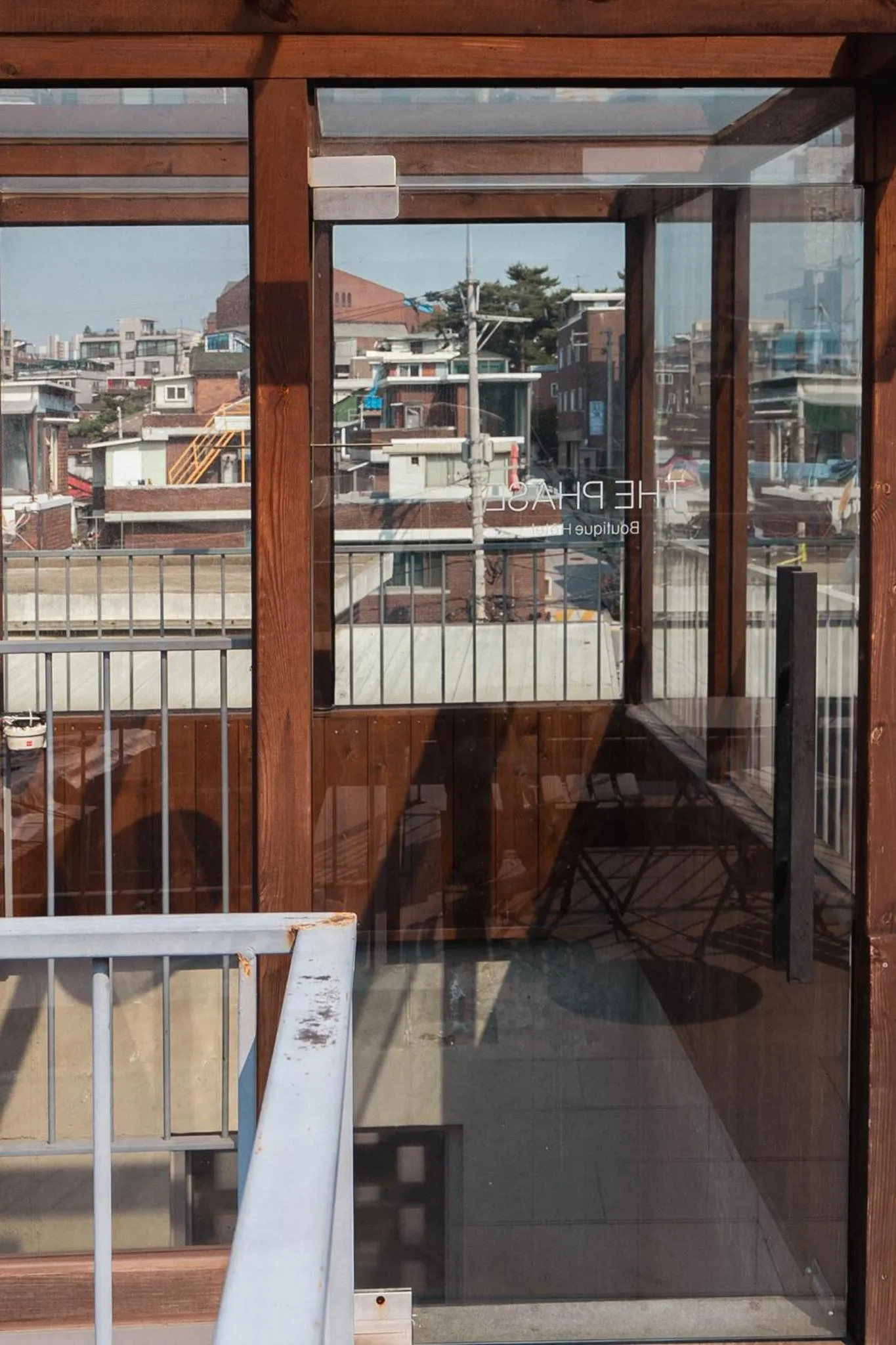 Balcony/Terrace in The Phase Boutique Hotel 동대문