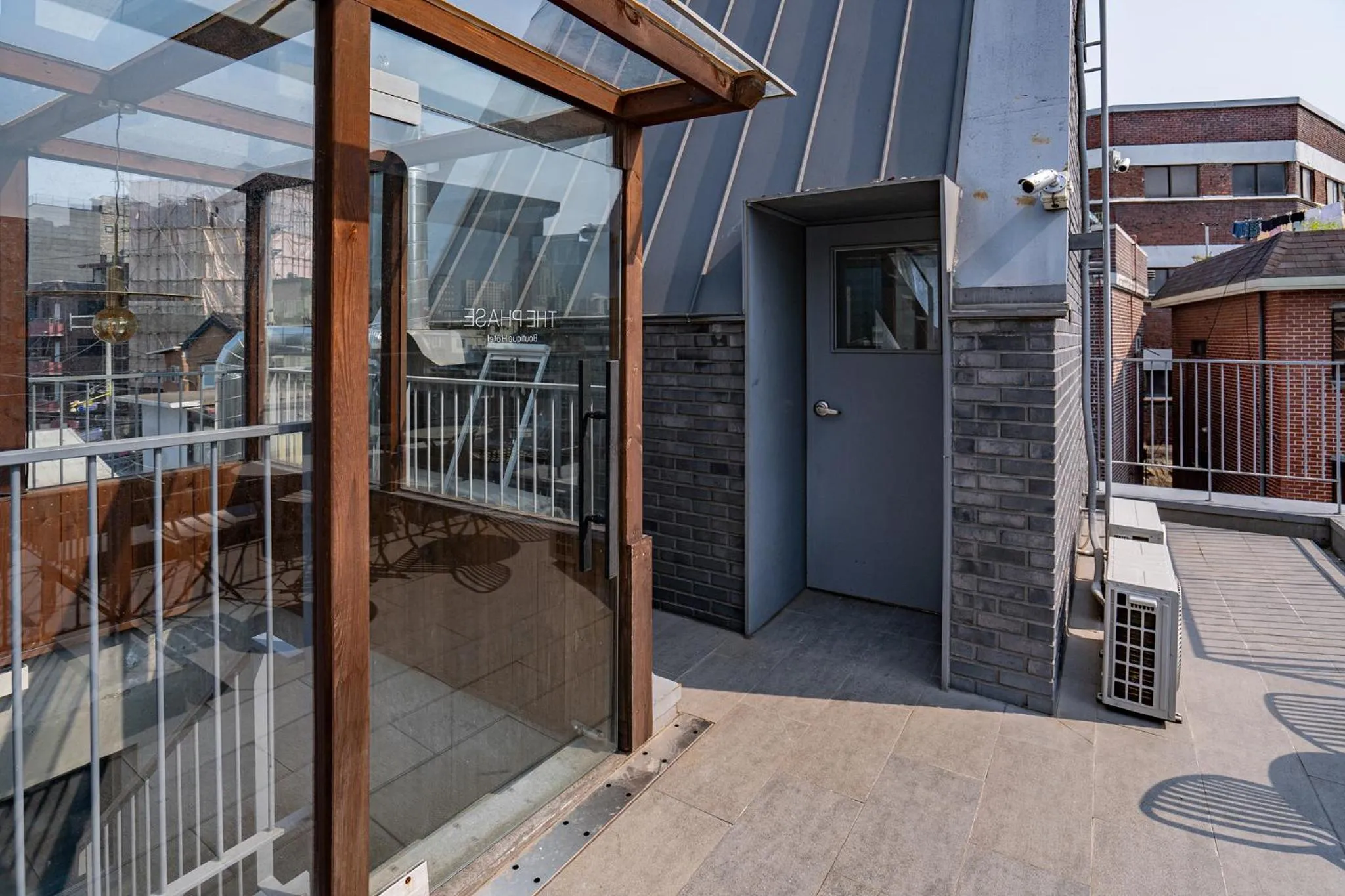 Balcony/Terrace in The Phase Boutique Hotel 동대문
