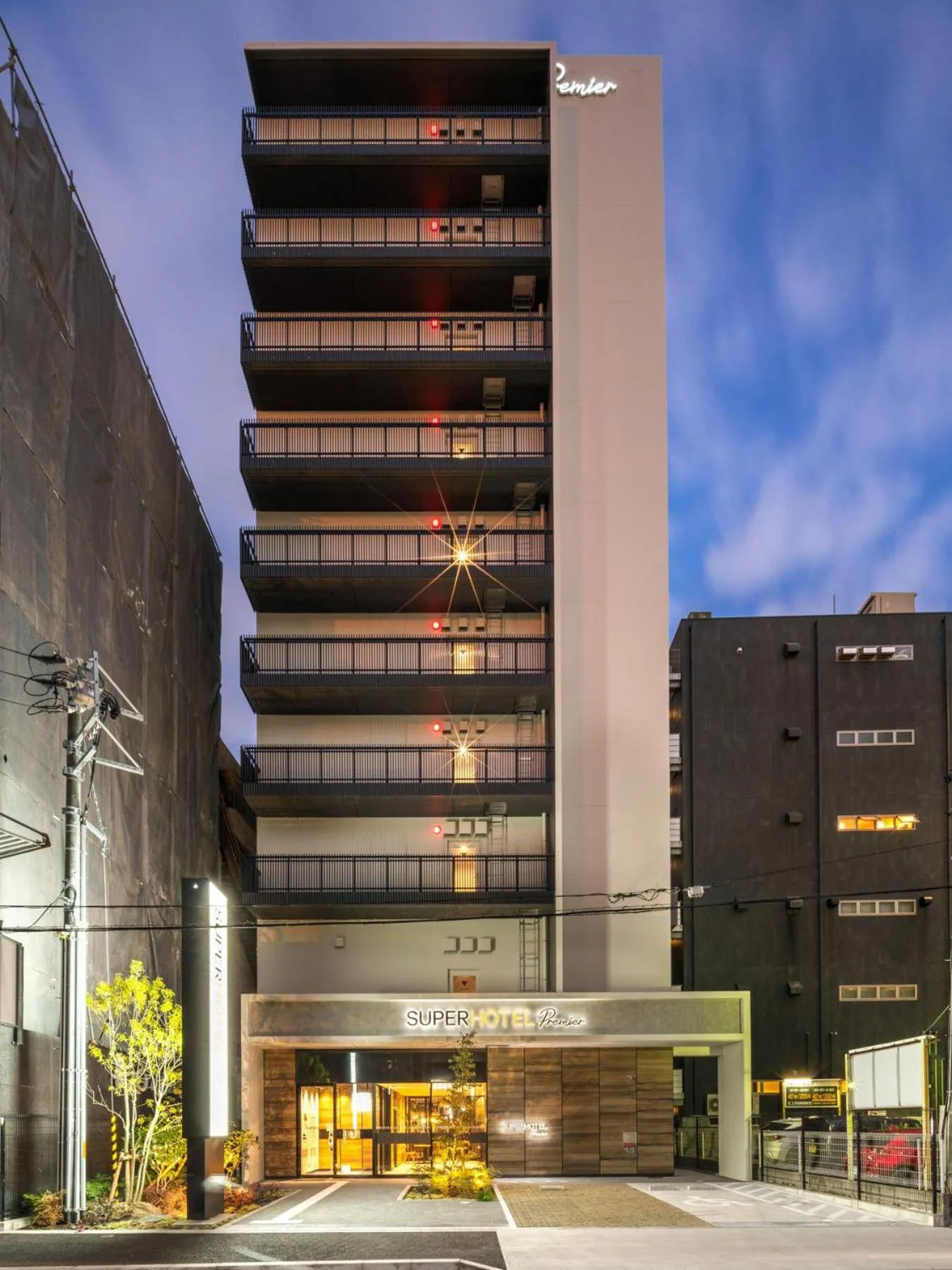 Property building in Super Hotel Premier Nagoya Sakuradoriguchi