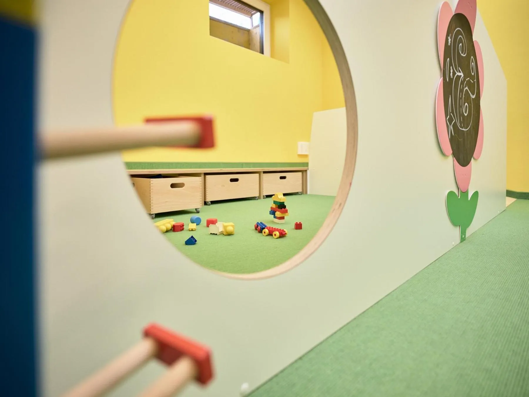 Children play ground in Panoramahotel Fliesserhof