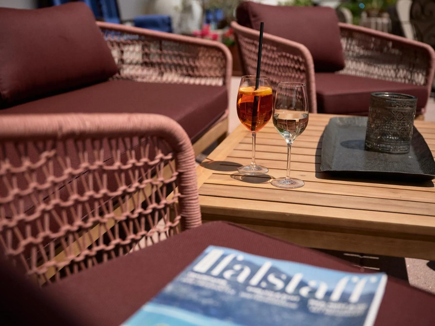 Balcony/Terrace in Panoramahotel Fliesserhof