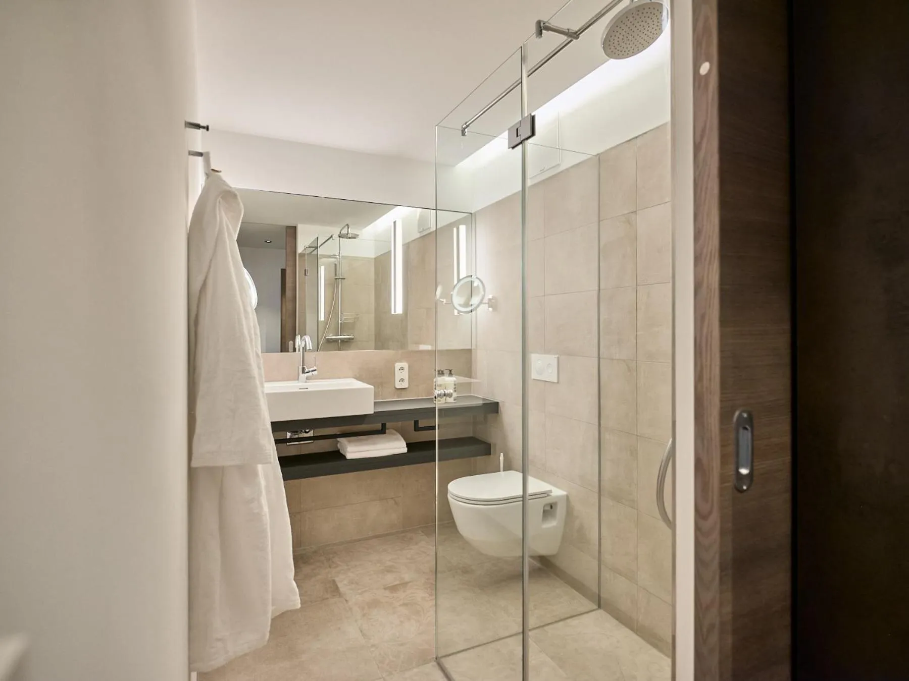 Bathroom in Panoramahotel Fliesserhof