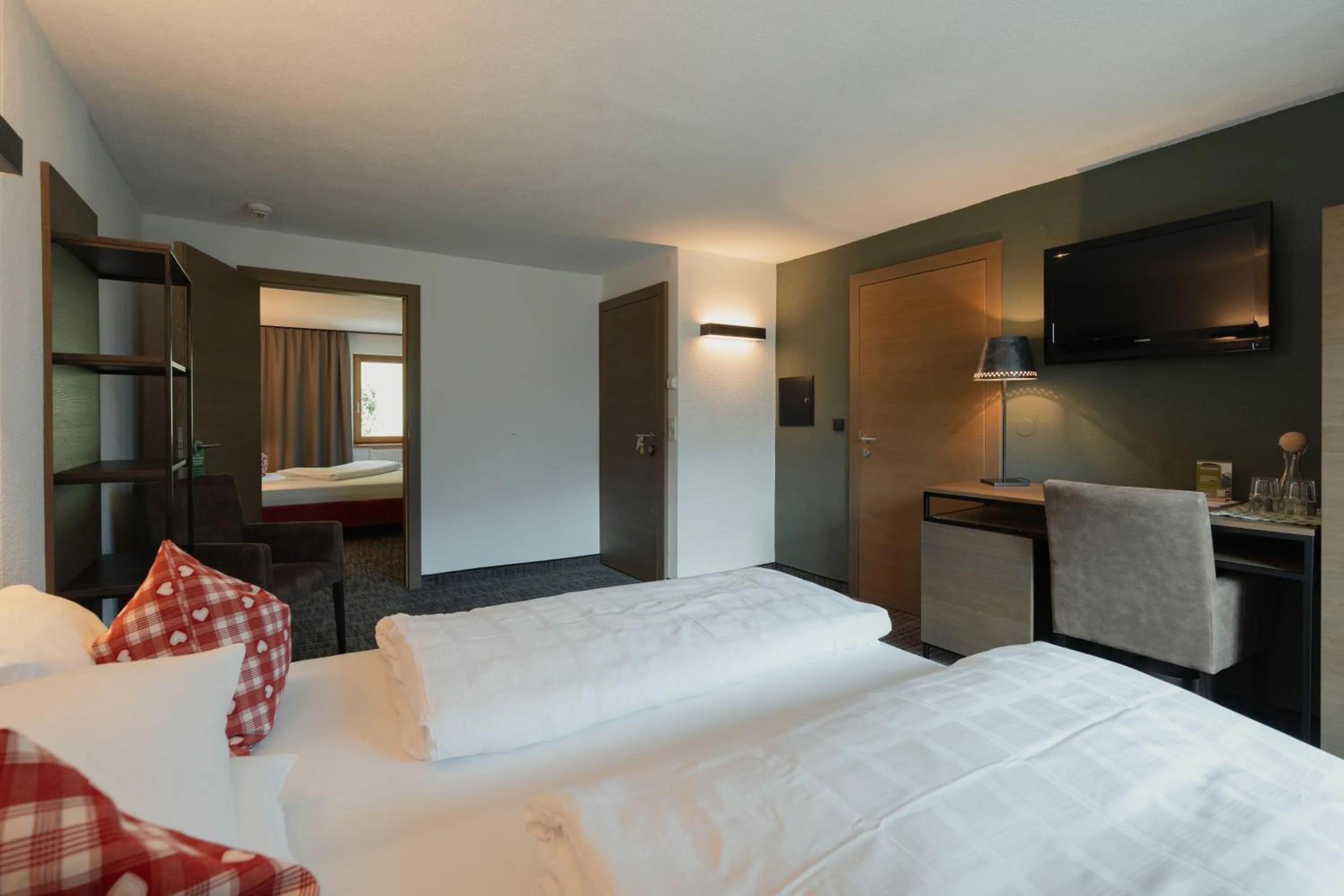 Photo of the whole room, Bed in Panoramahotel Fliesserhof