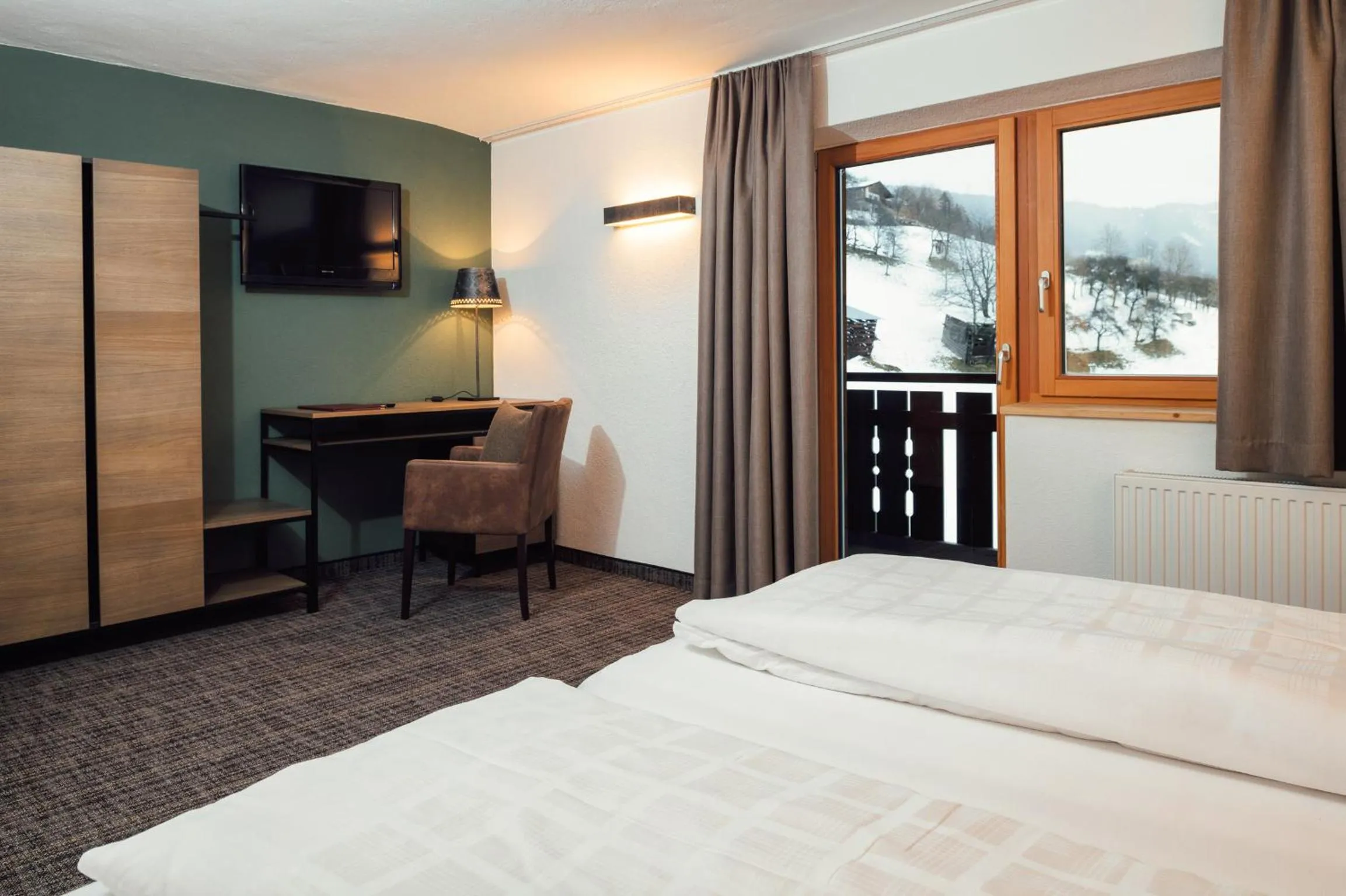 Photo of the whole room, Bed in Panoramahotel Fliesserhof