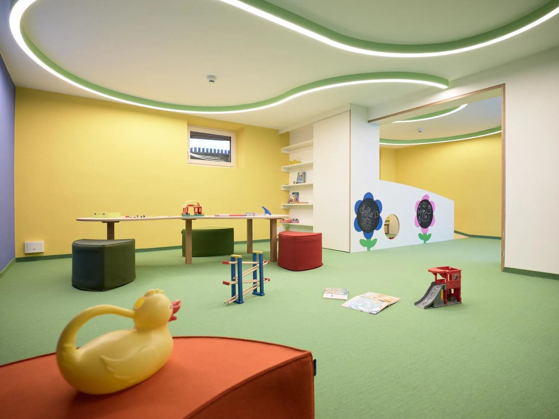 Children play ground in Panoramahotel Fliesserhof