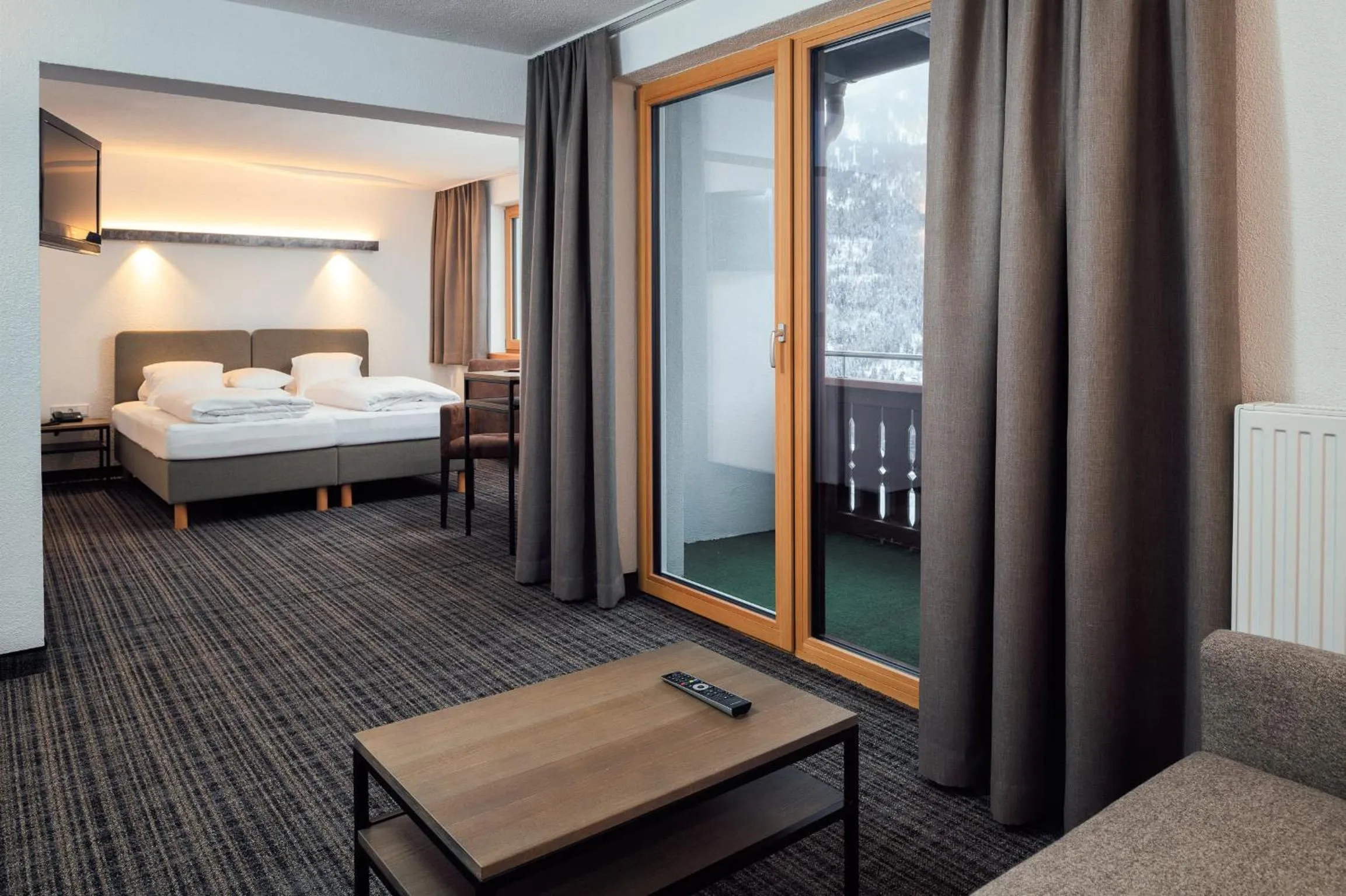 Photo of the whole room, Bed in Panoramahotel Fliesserhof