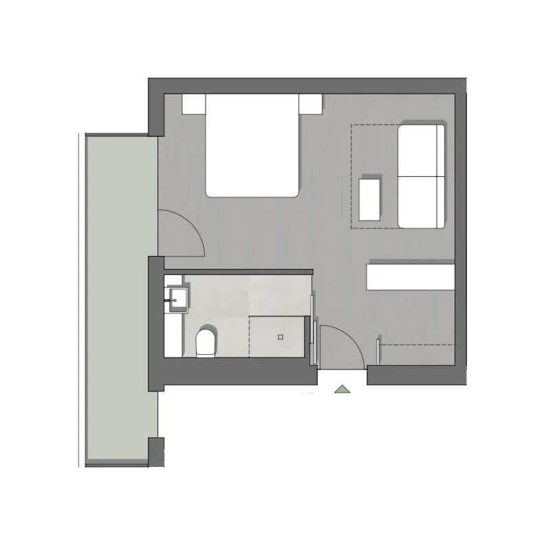 Photo of the whole room in Panoramahotel Fliesserhof