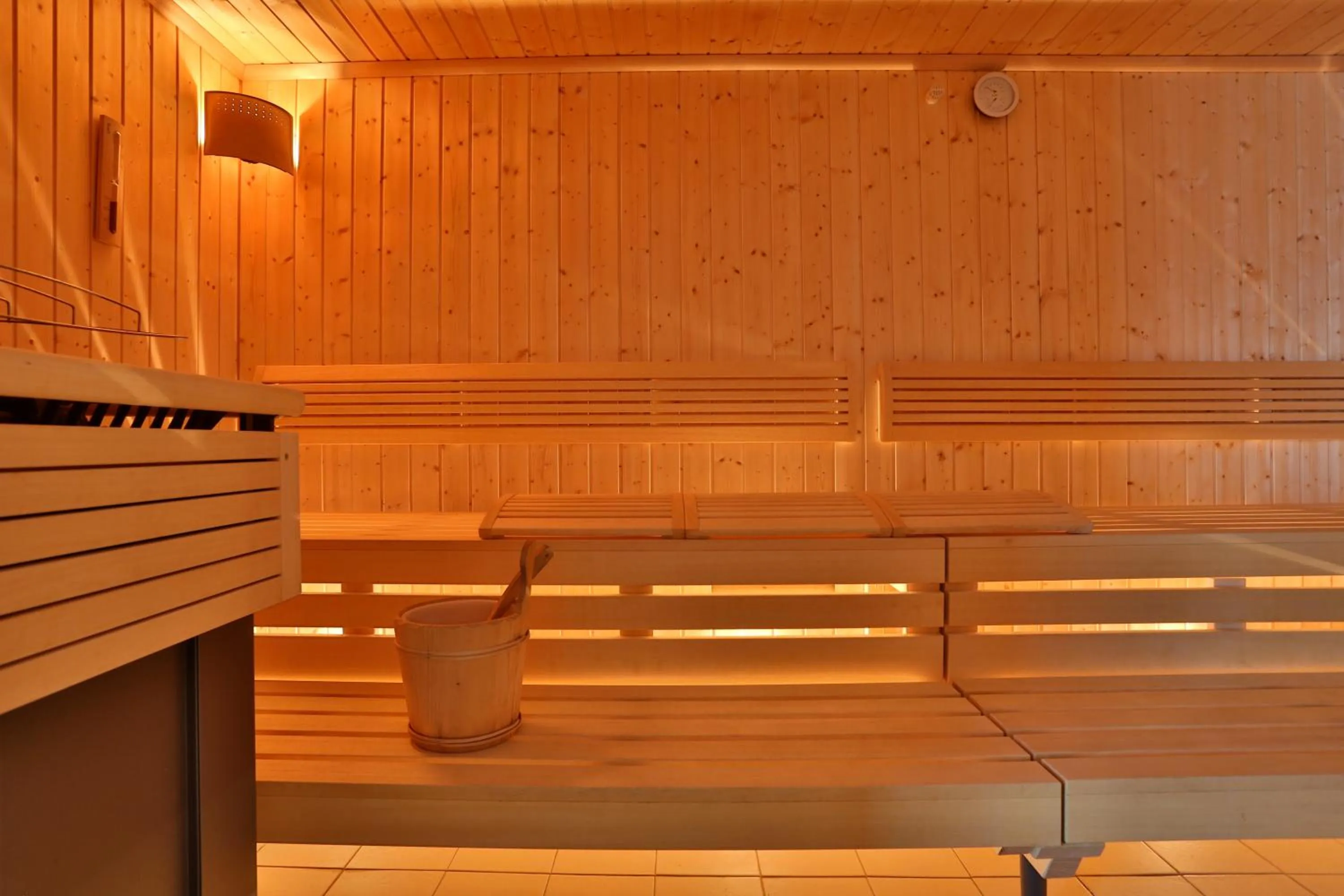Sauna in Panoramahotel Fliesserhof