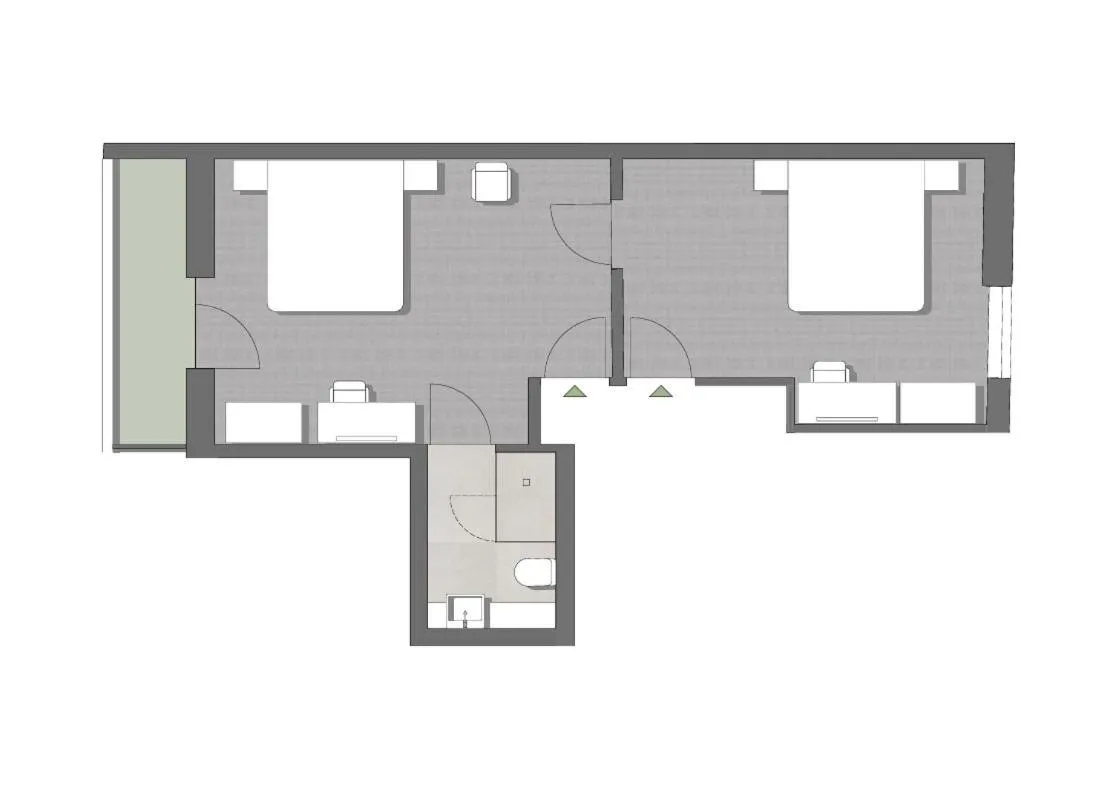 Floor plan in Panoramahotel Fliesserhof
