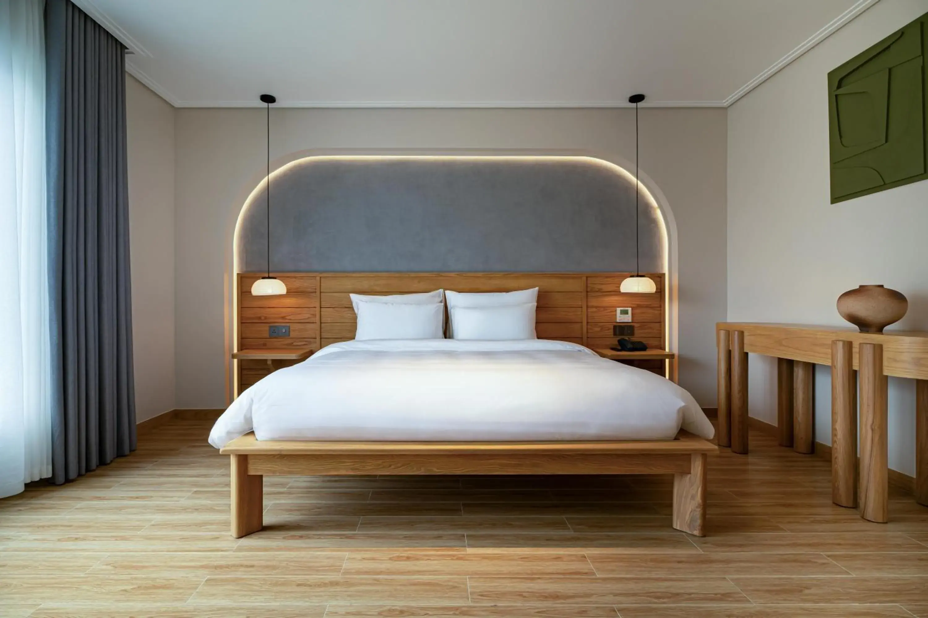 Bed in Nam Dat Hotel by D'Lecia Ha Long Bed in Nam Dat Hotel by D'Lecia Ha Long