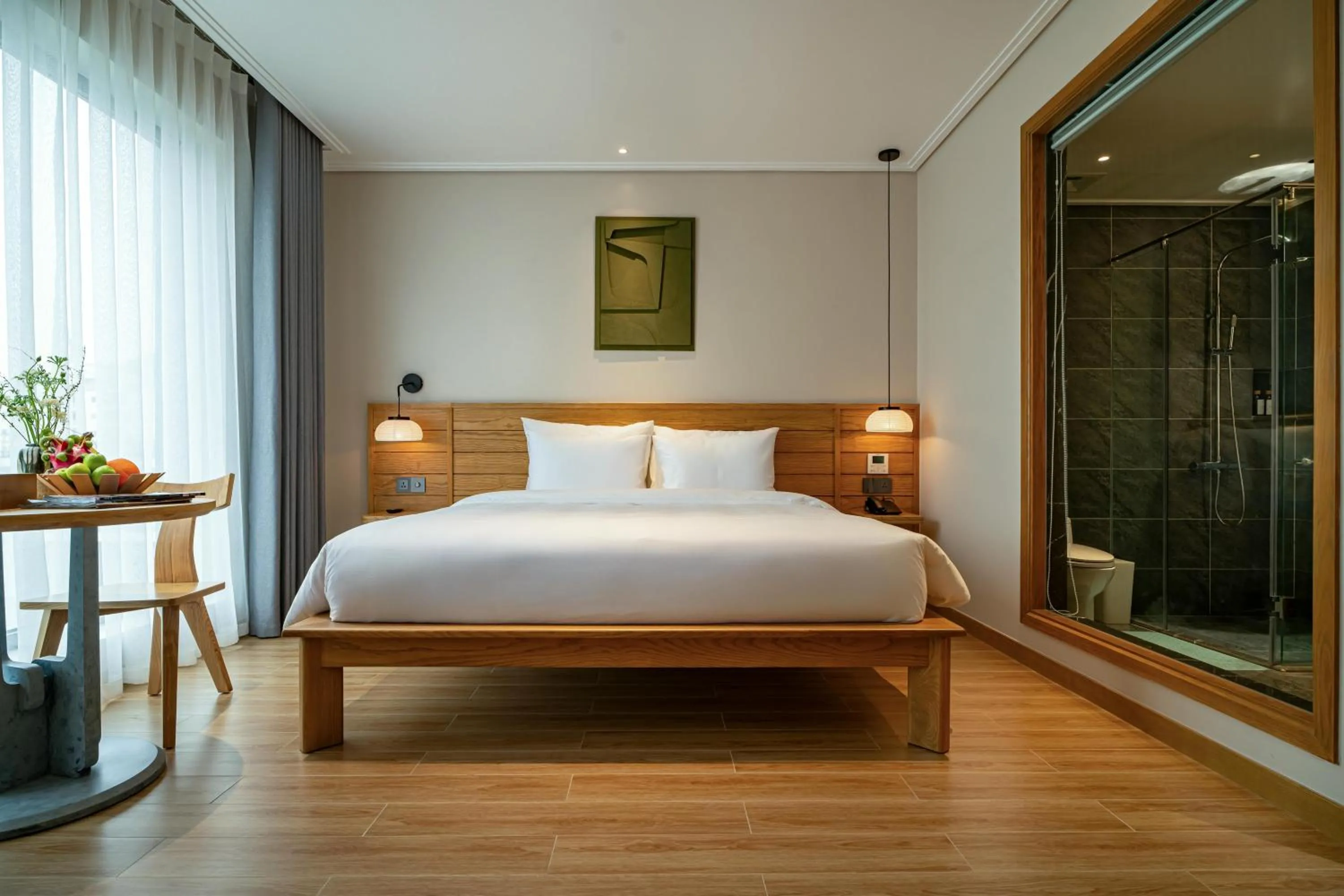 Bed in Nam Dat Hotel by D'Lecia Ha Long