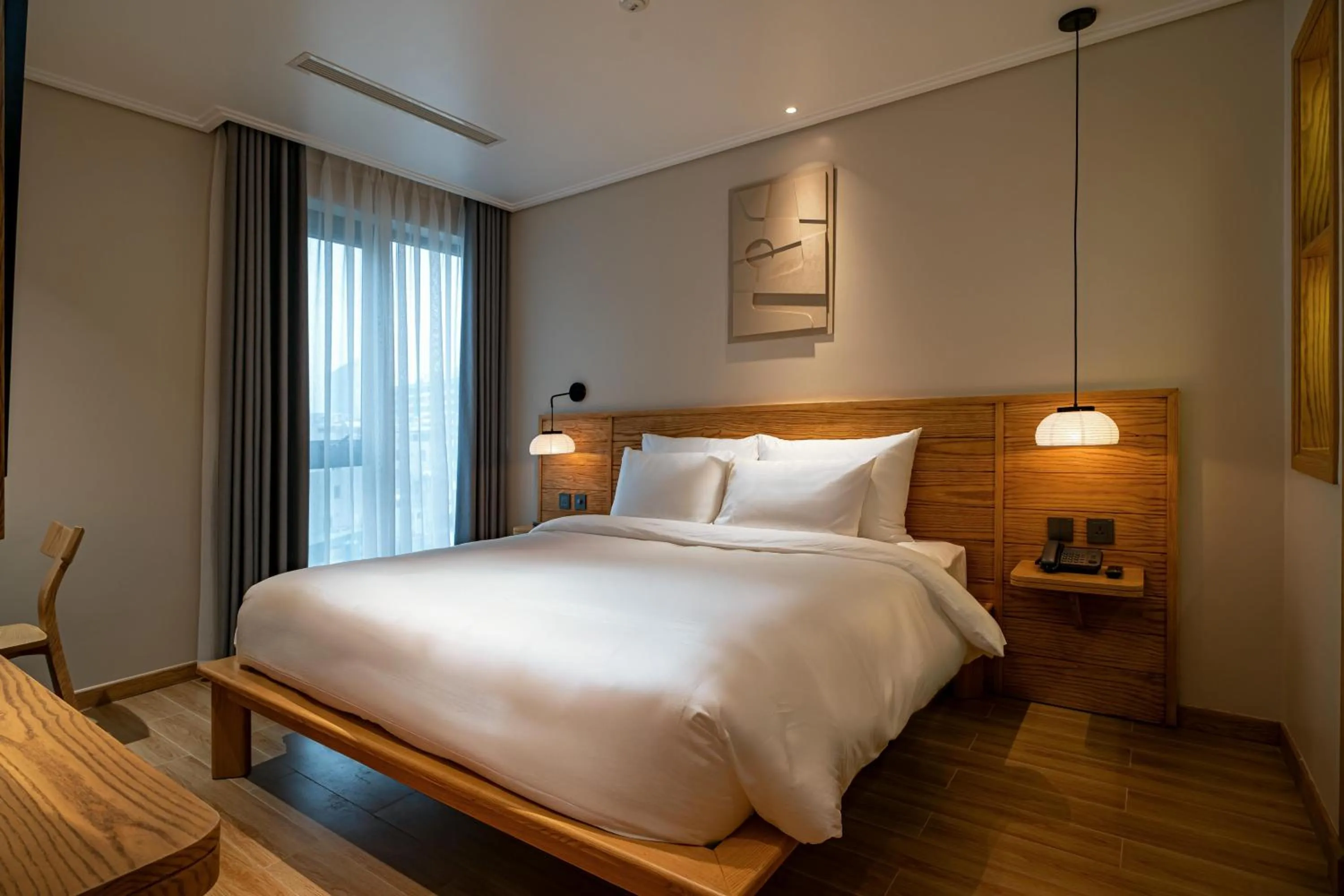 Bed in Nam Dat Hotel by D'Lecia Ha Long