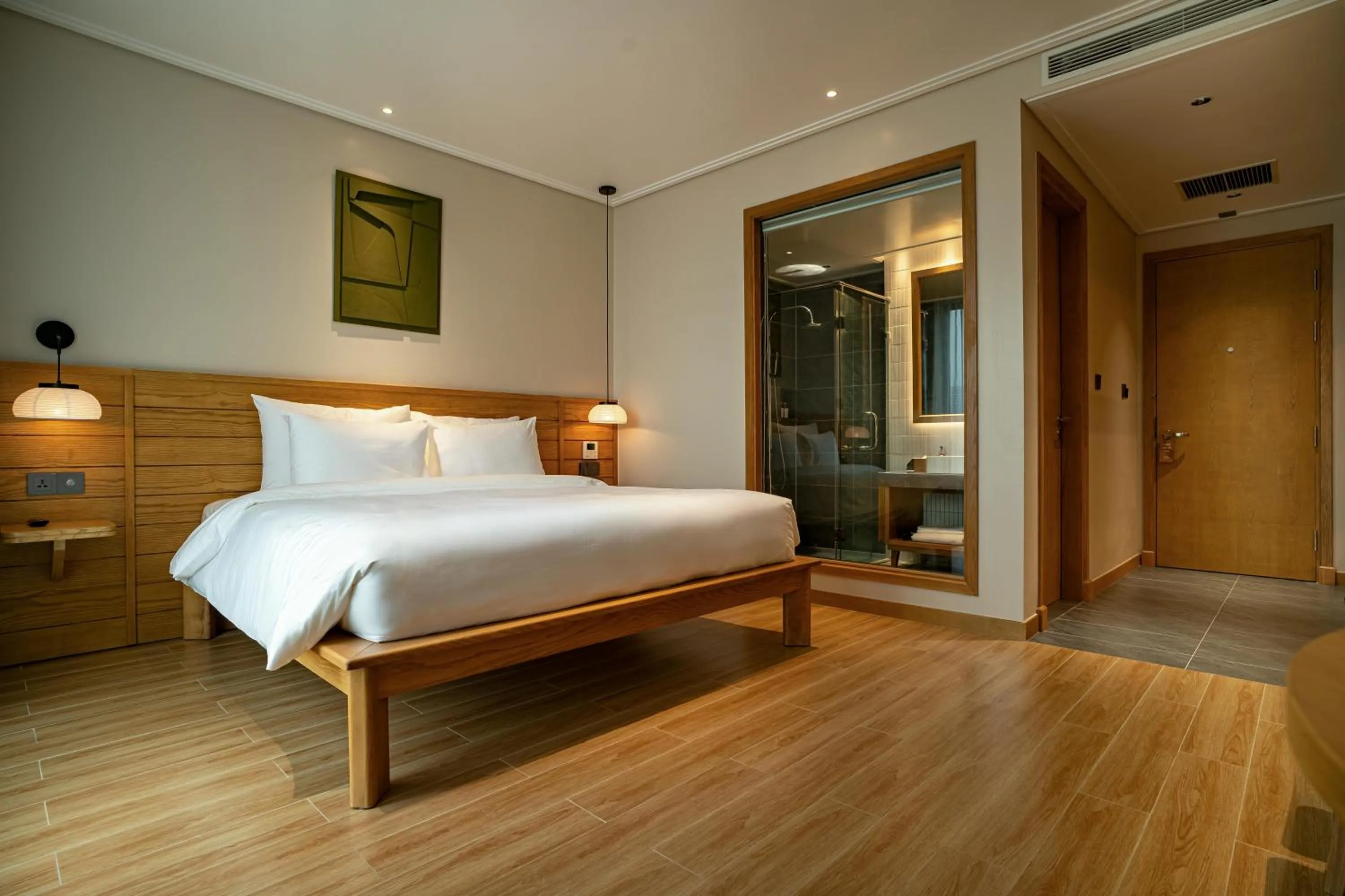 Bed in Nam Dat Hotel by D'Lecia Ha Long