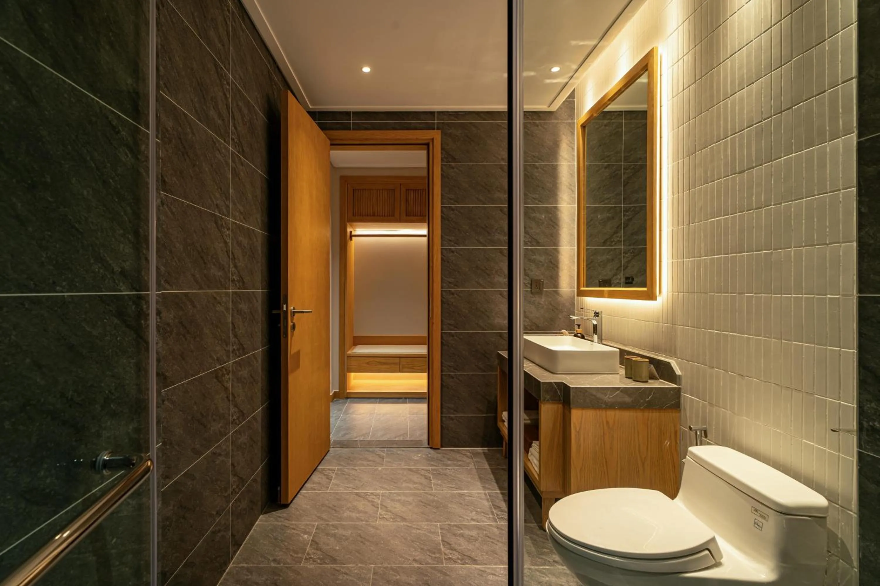 Shower in Nam Dat Hotel by D'Lecia Ha Long