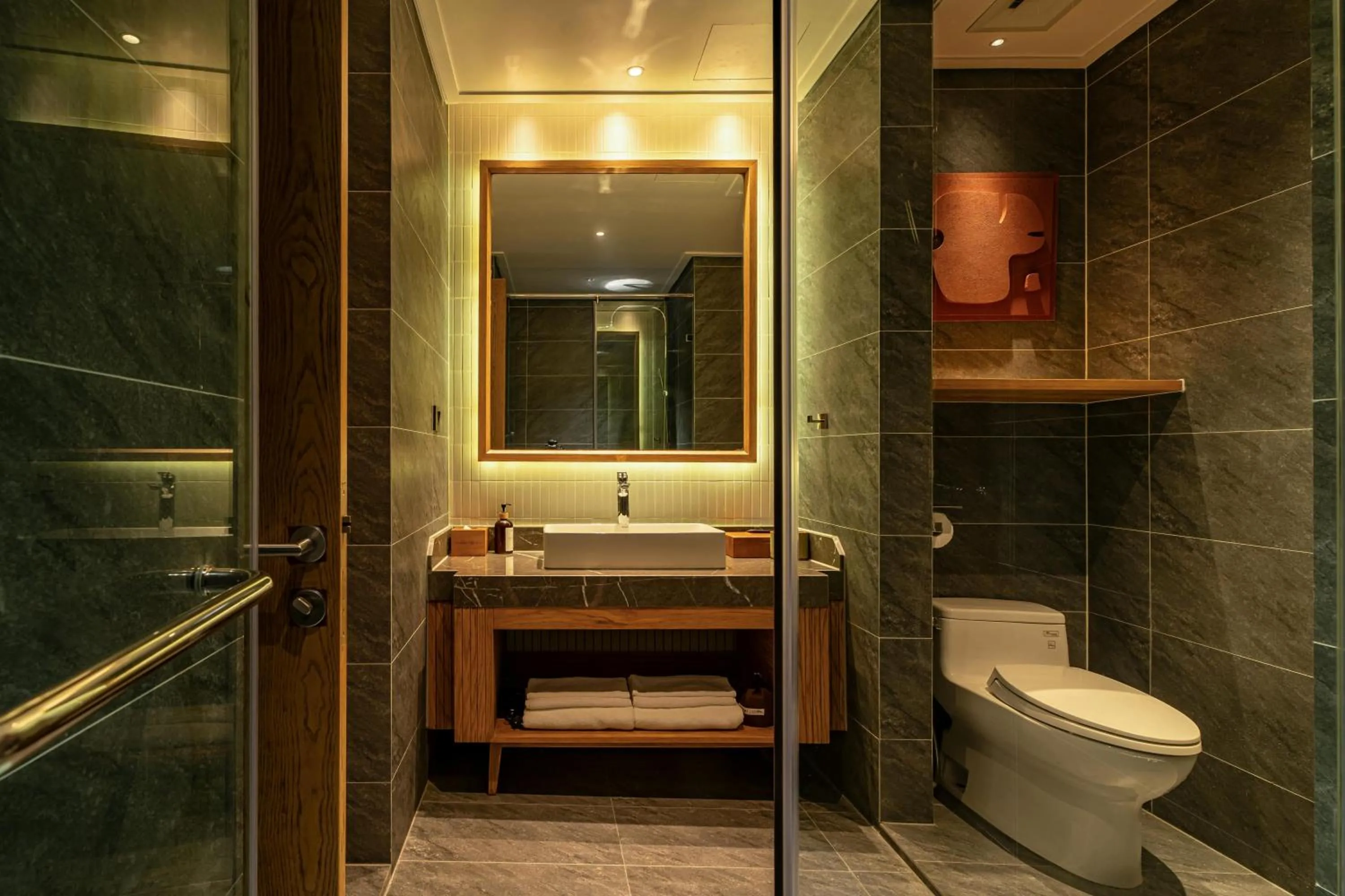 Shower in Nam Dat Hotel by D'Lecia Ha Long