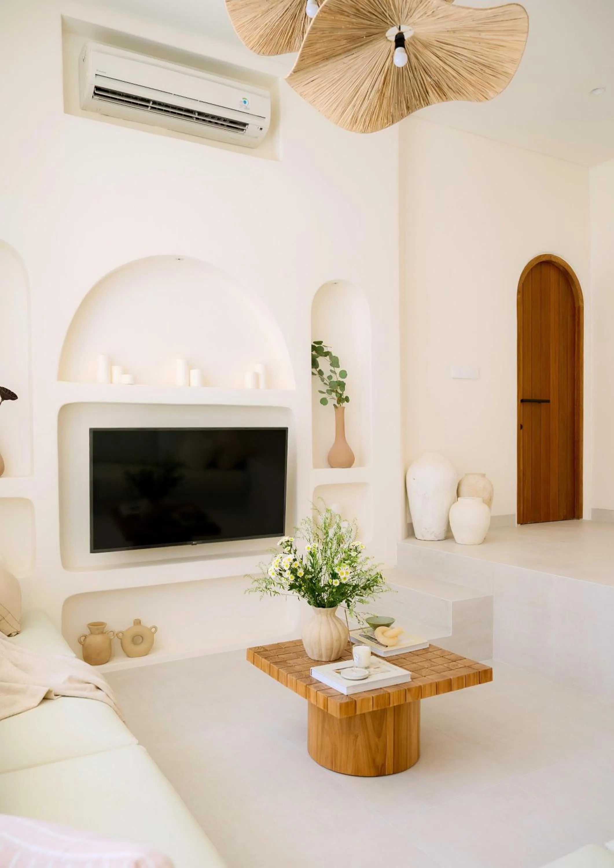 Living room in Mazari Villas