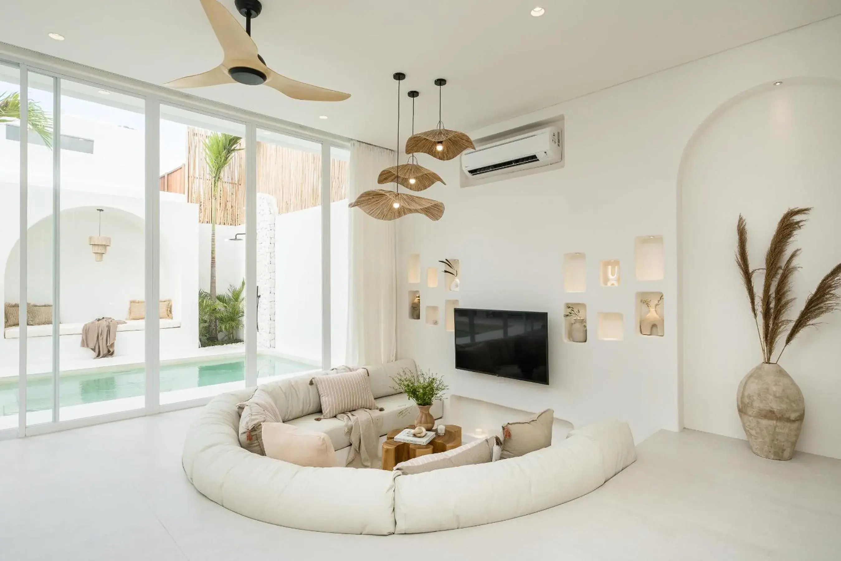 Living room in Mazari Villas Living room in Mazari Villas