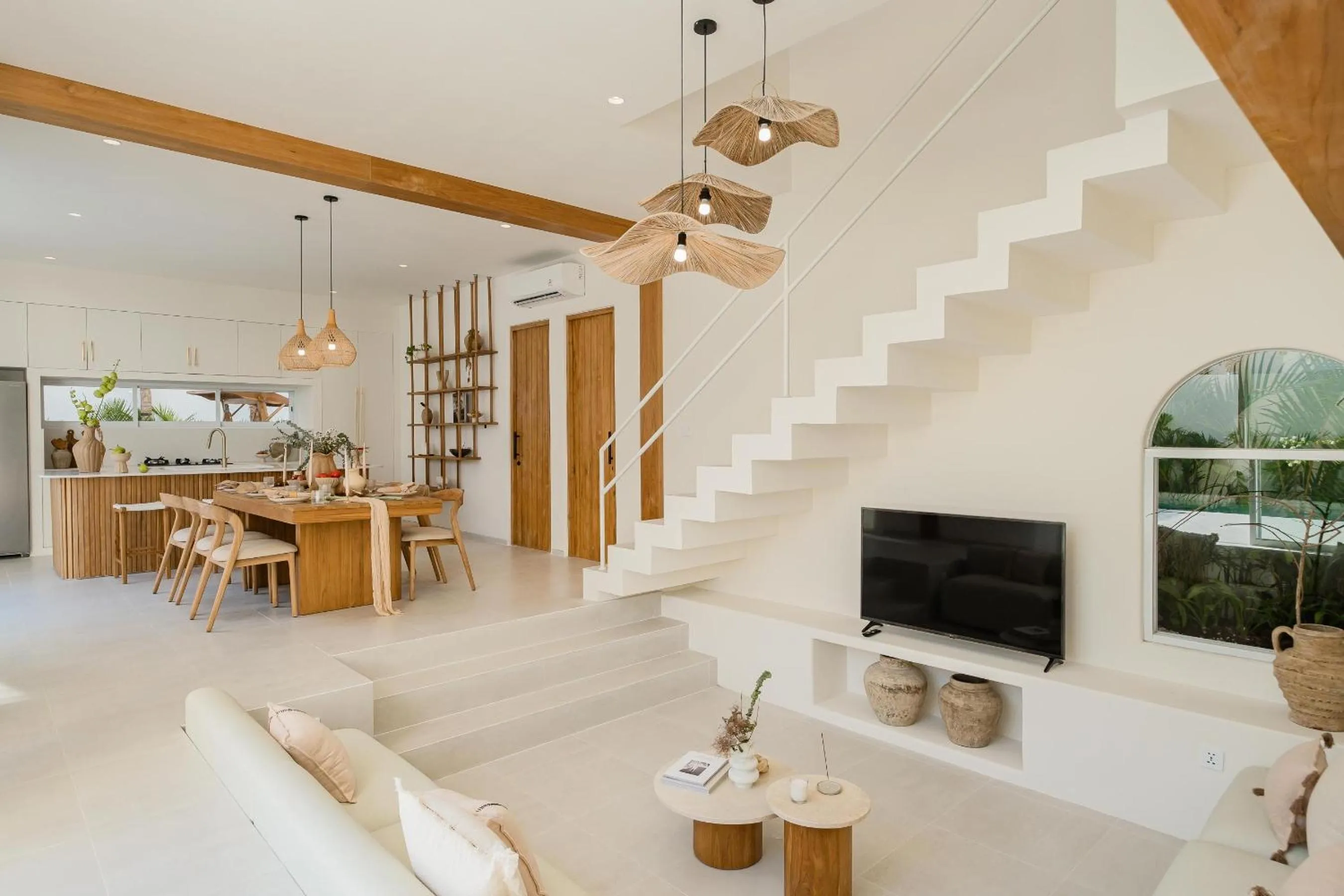 Kitchen or kitchenette in Mazari Villas