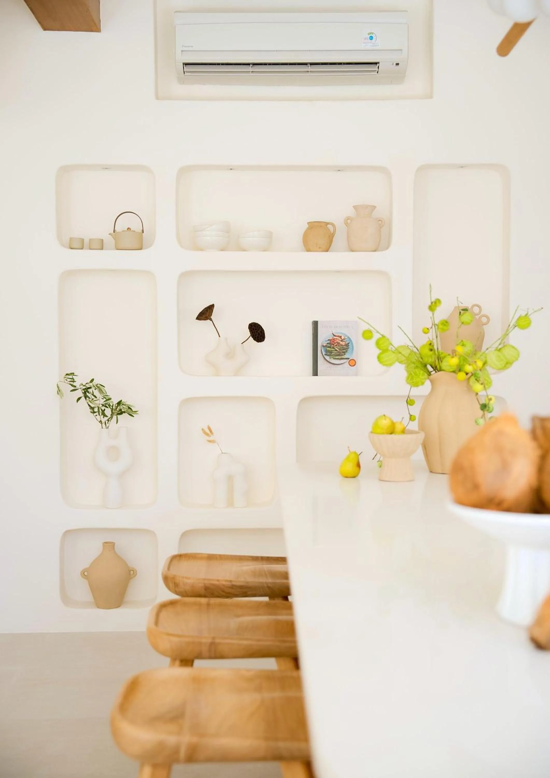 Dining area in Mazari Villas