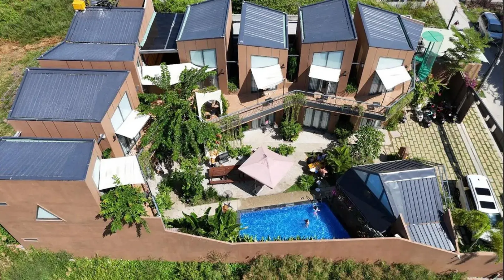 Property building in Vanilla Ho Tram Homestay Property building in Vanilla Ho Tram Homestay