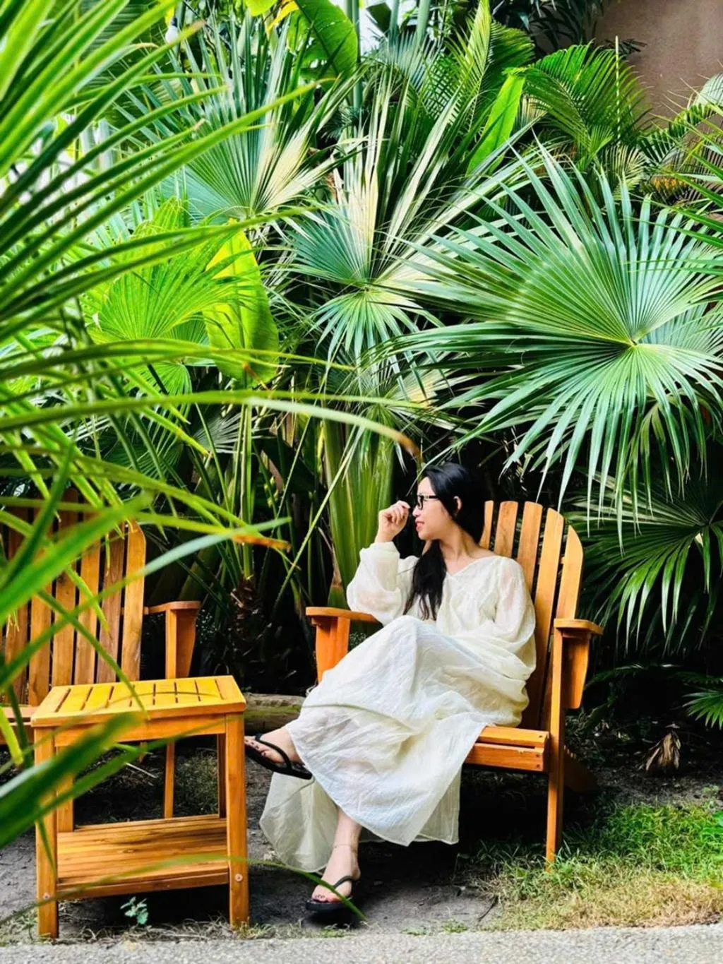 Garden in Vanilla Ho Tram Homestay