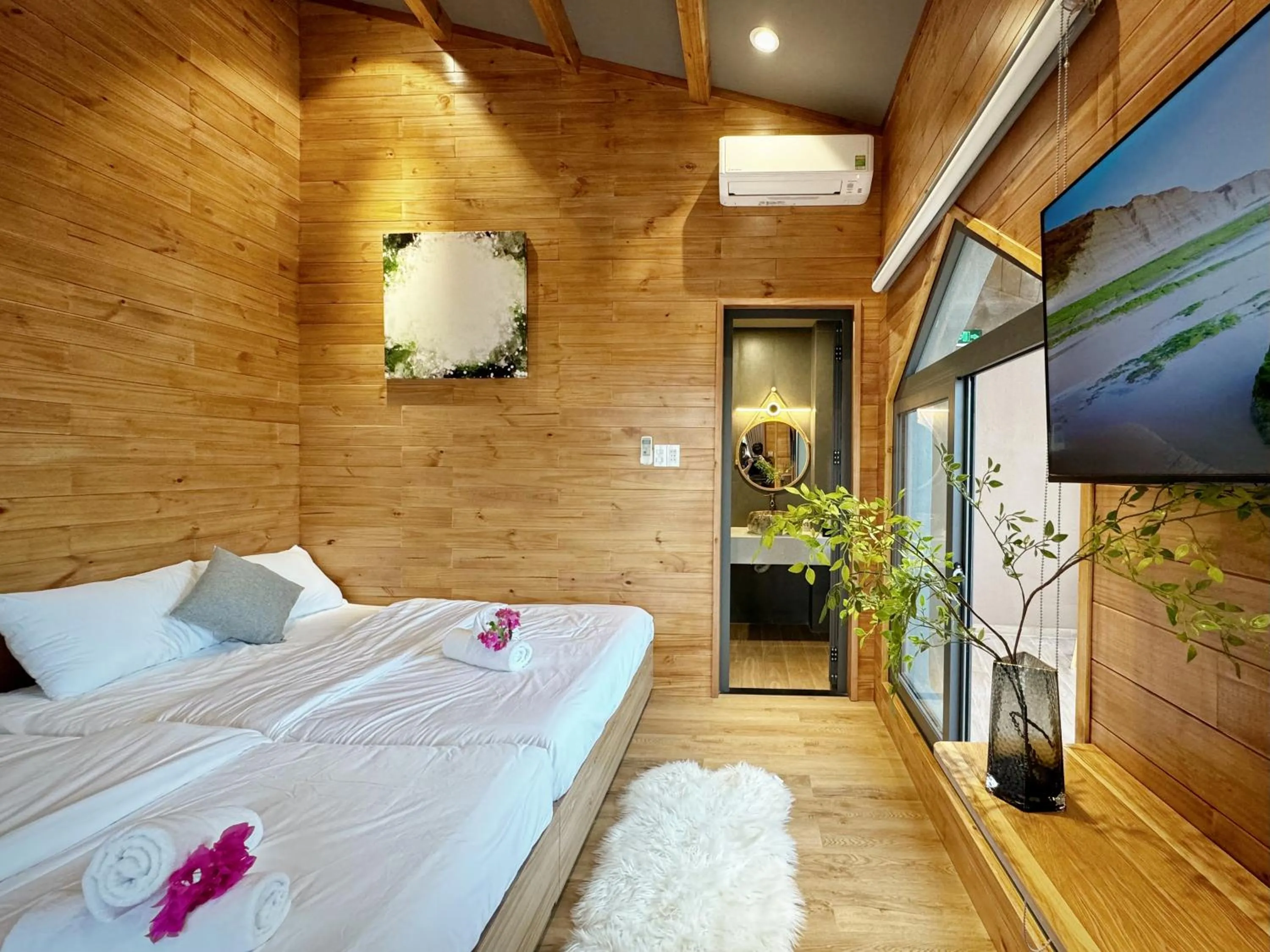 Bed in Vanilla Ho Tram Homestay