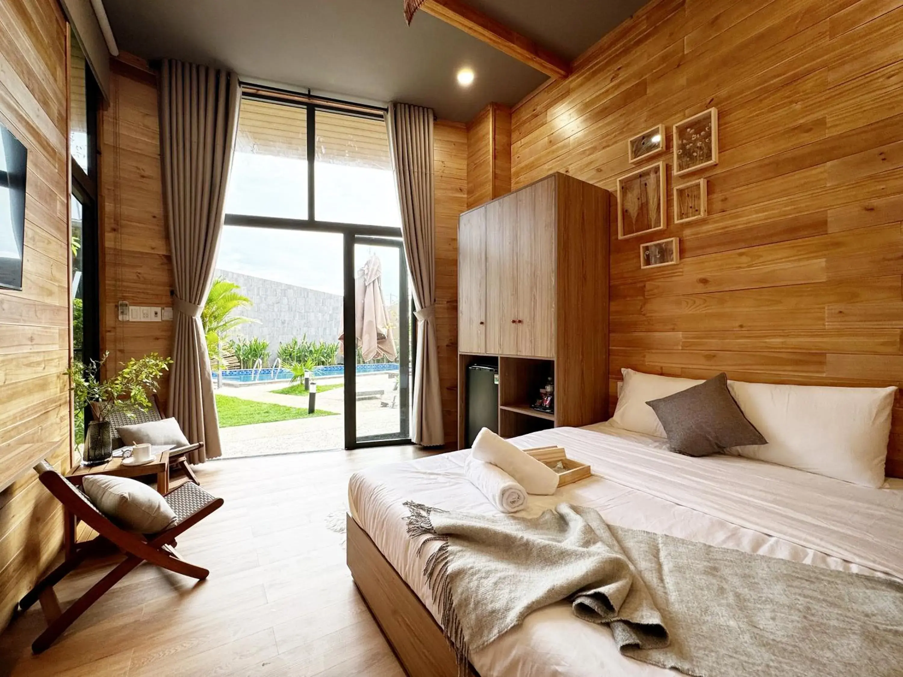 Bedroom, Bed in Vanilla Ho Tram Homestay Bedroom, Bed in Vanilla Ho Tram Homestay