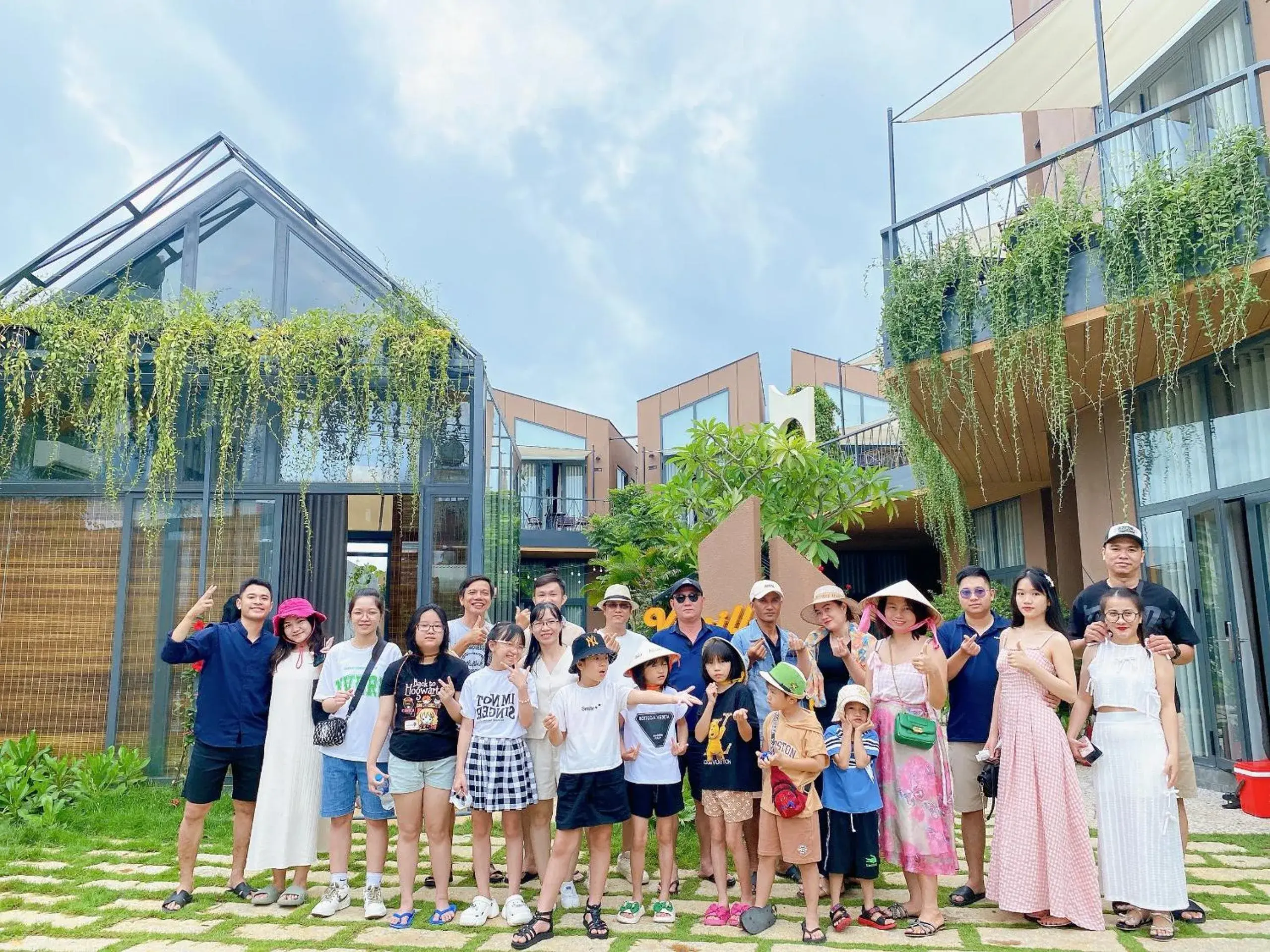 Property building in Vanilla Ho Tram Homestay Property building in Vanilla Ho Tram Homestay