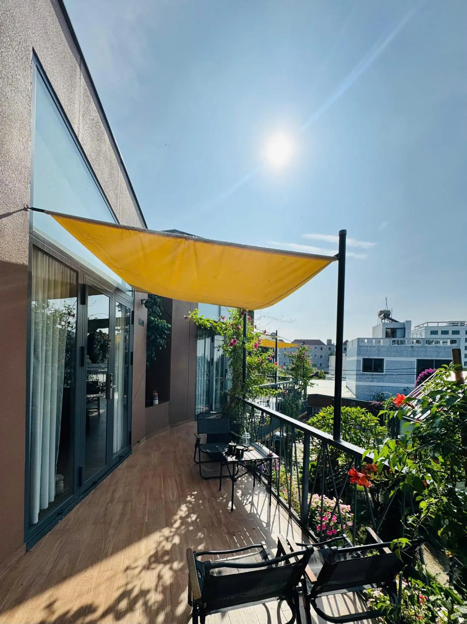 Balcony/Terrace in Vanilla Ho Tram Homestay