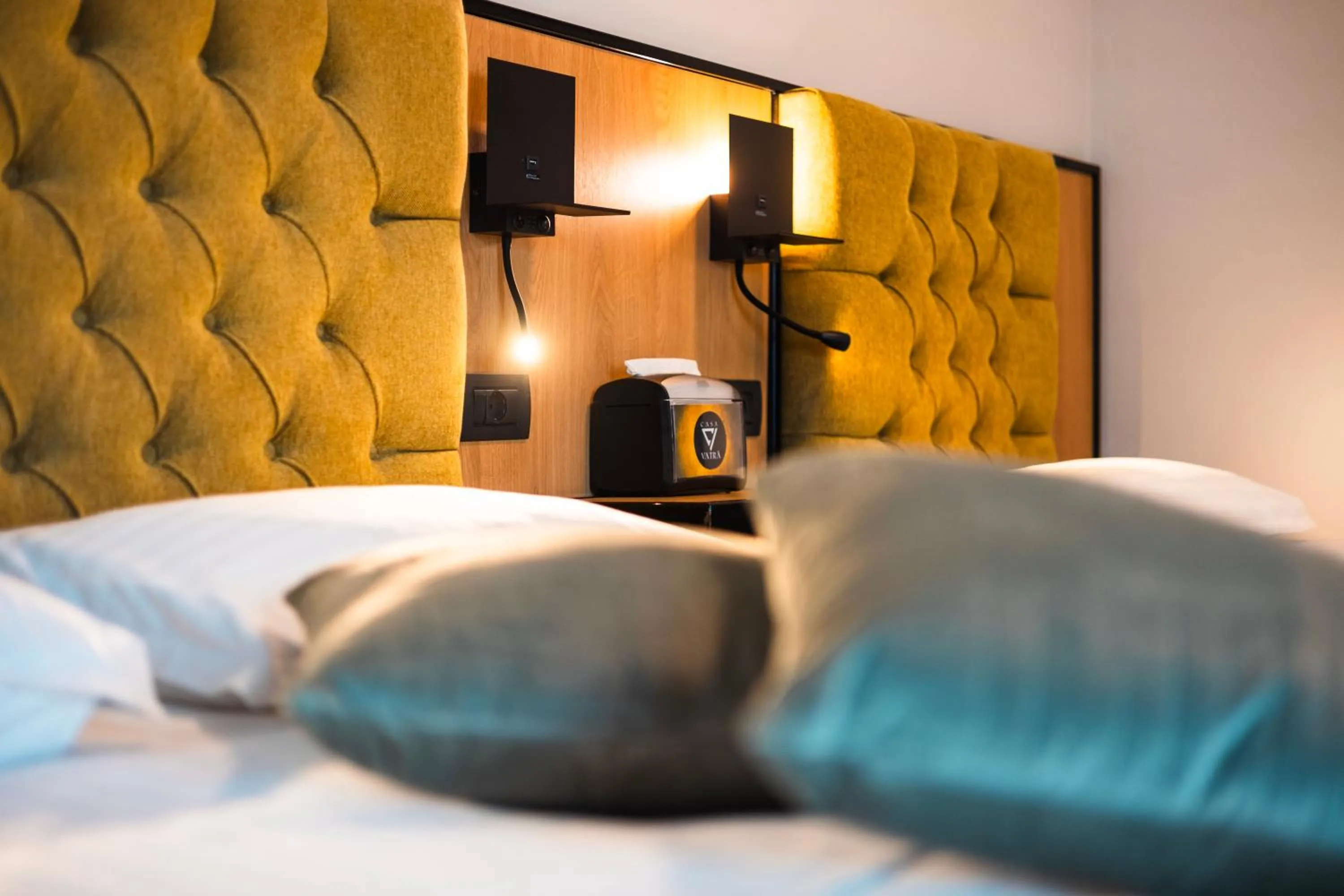 Bed in Casa Vatra Radauti