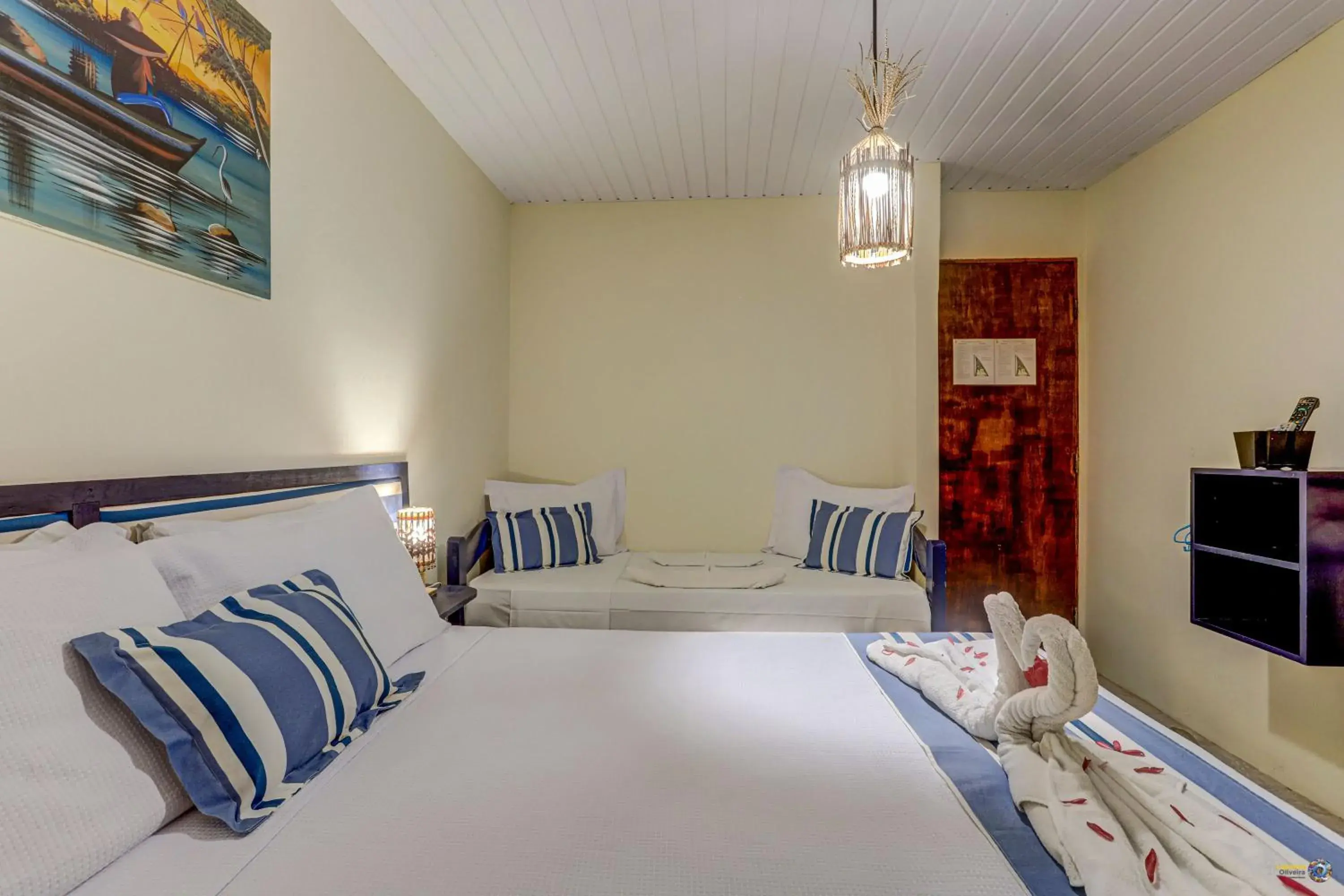 Triple Room with Private External Bathroom in Pousada Galeão Itacaré Triple Room with Private External Bathroom in Pousada Galeão Itacaré