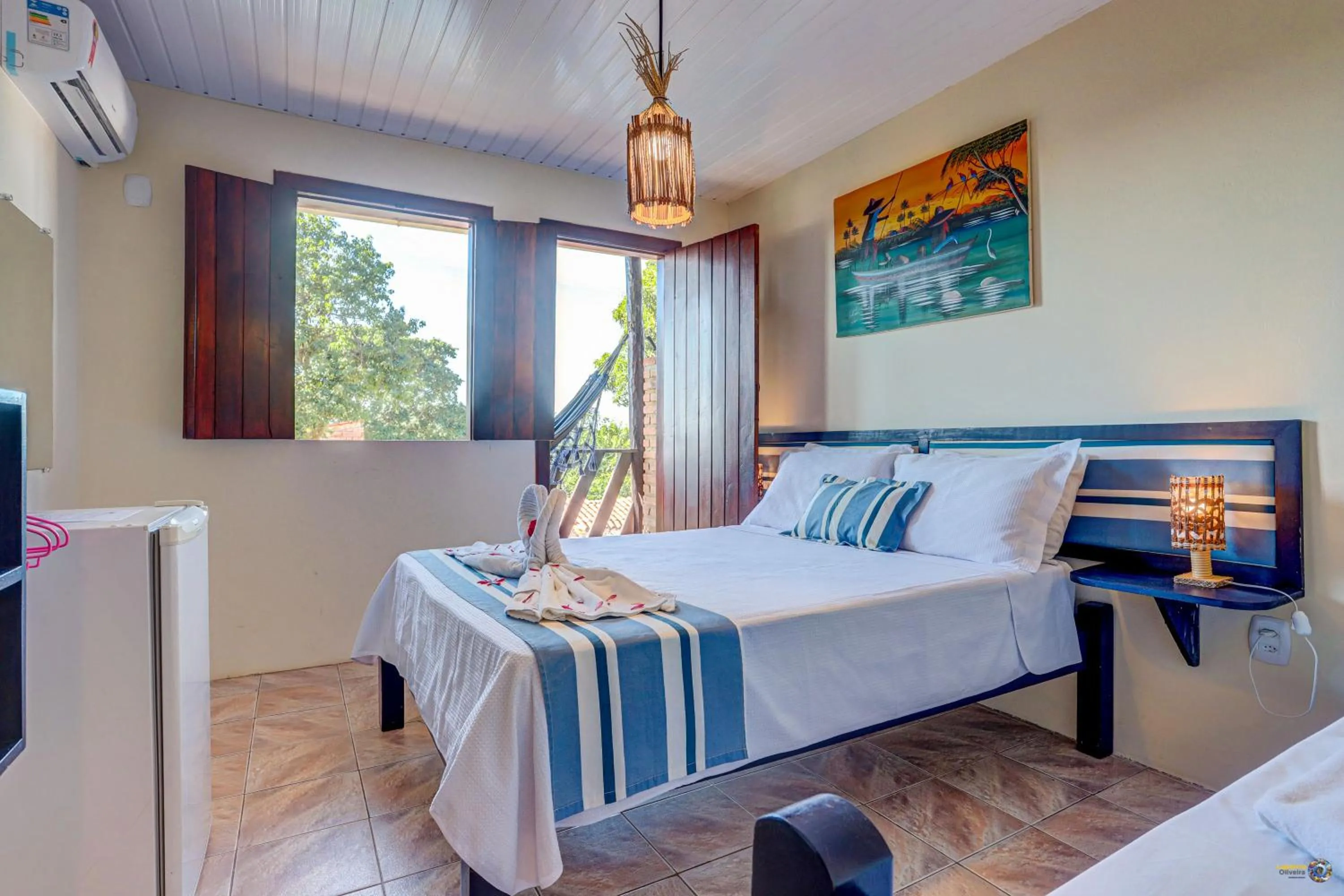Triple Room with Private External Bathroom in Pousada Galeão Itacaré
