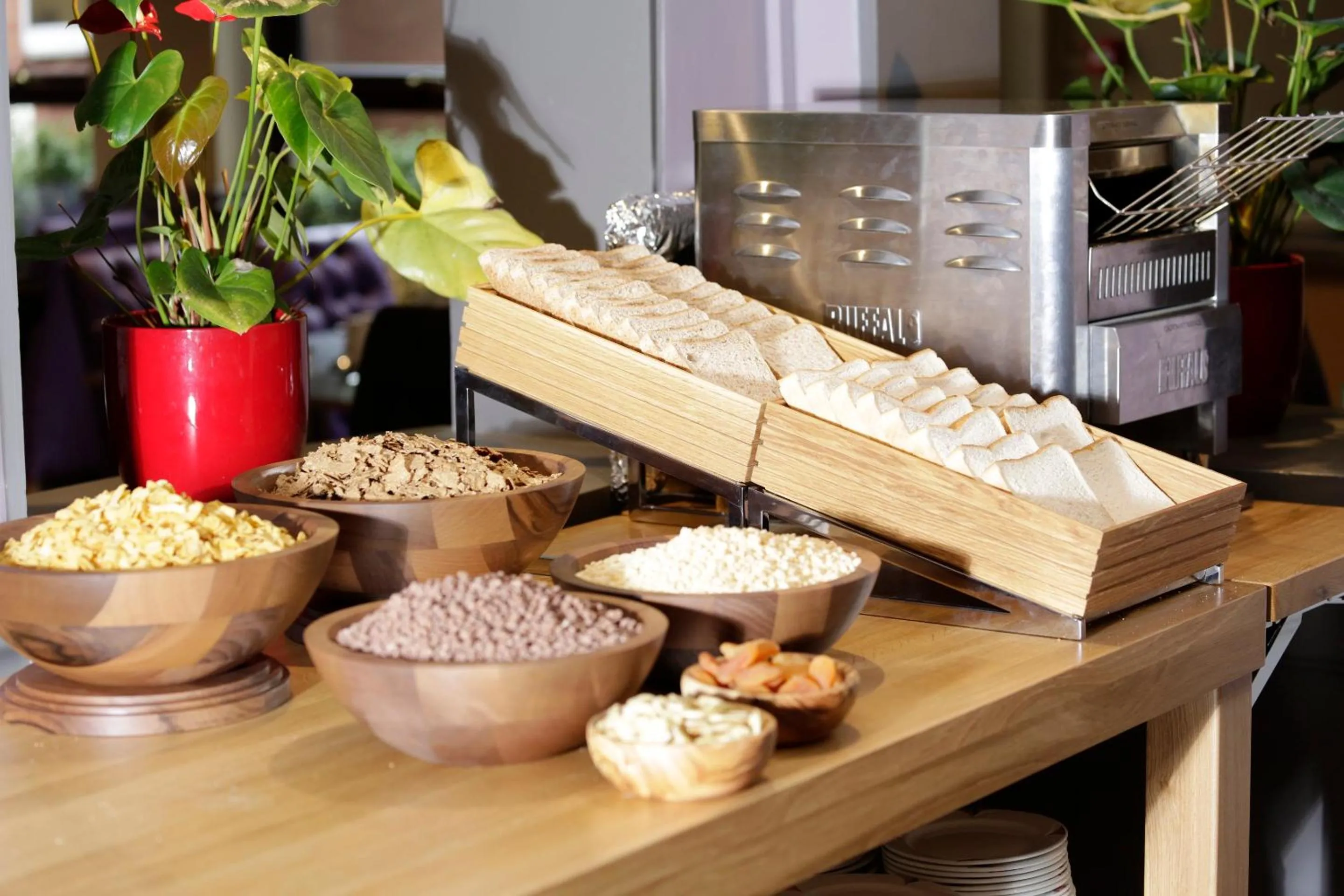 Continental breakfast in Best Western Plus Nottingham Westminster Hotel