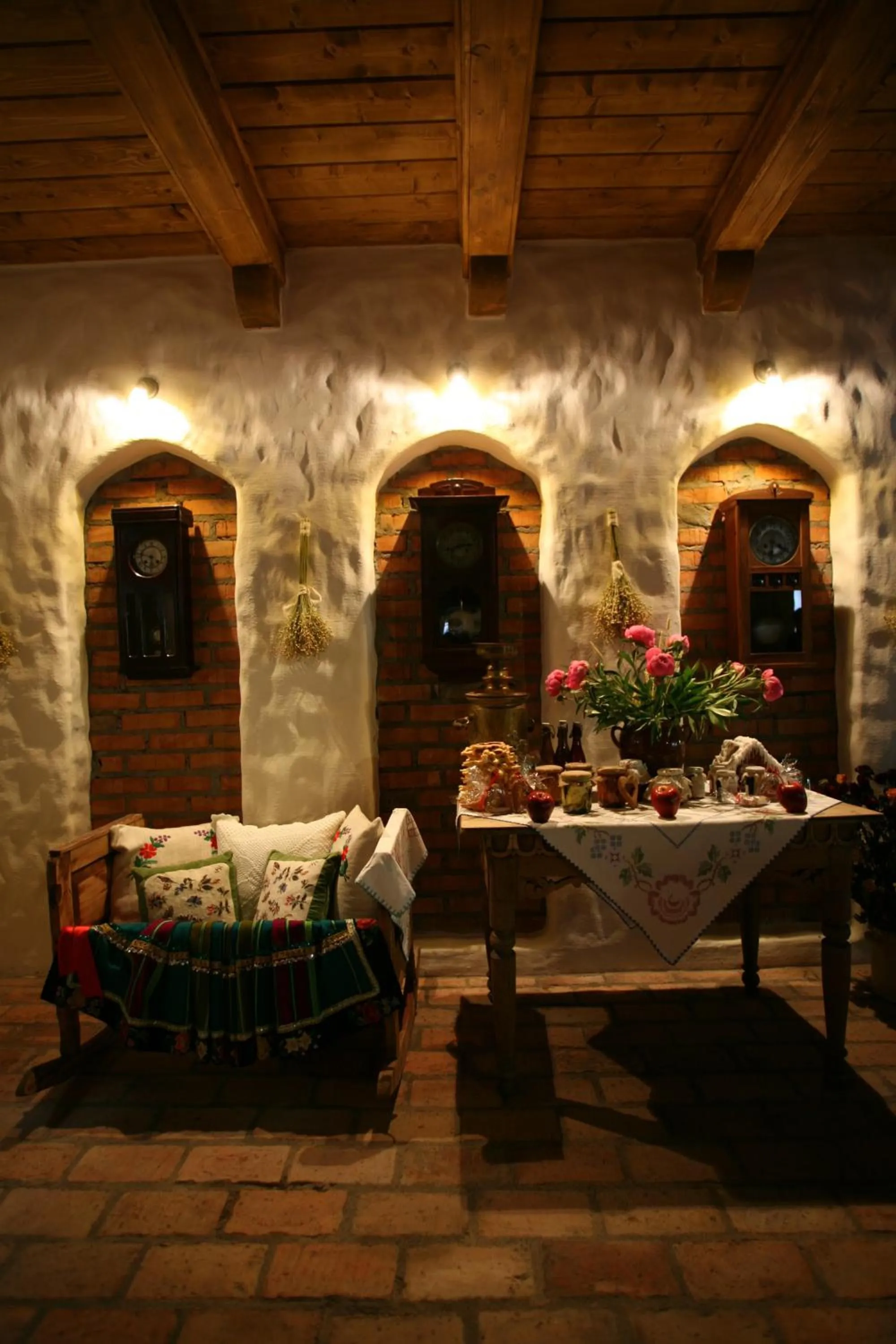 Decorative detail in Lipowy Gościniec