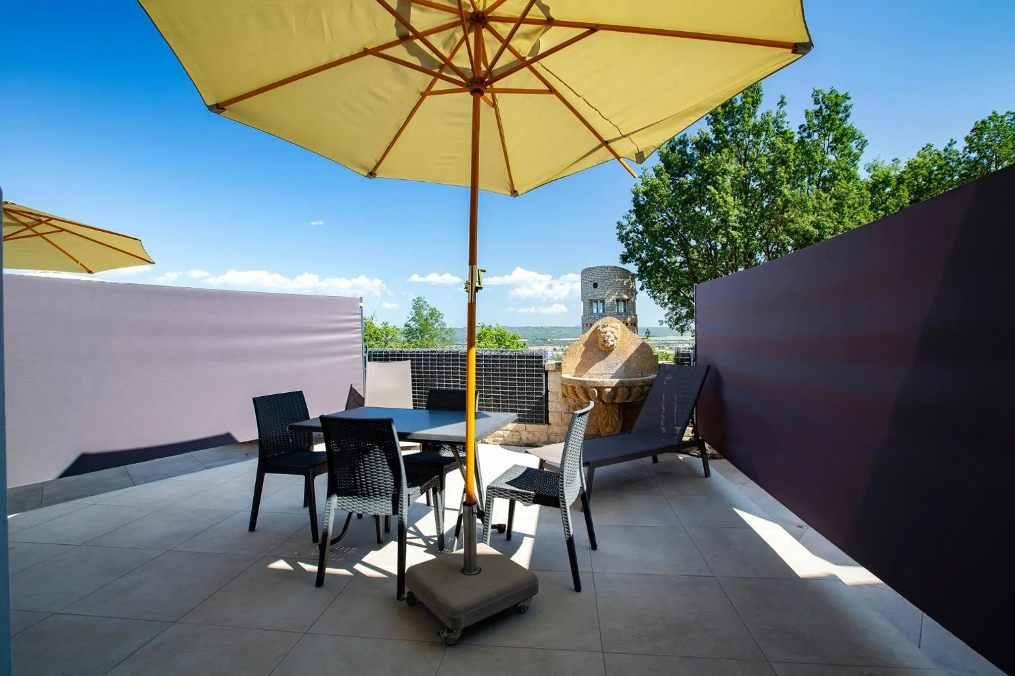 View (from property/room) in Domaine de la Mautanne