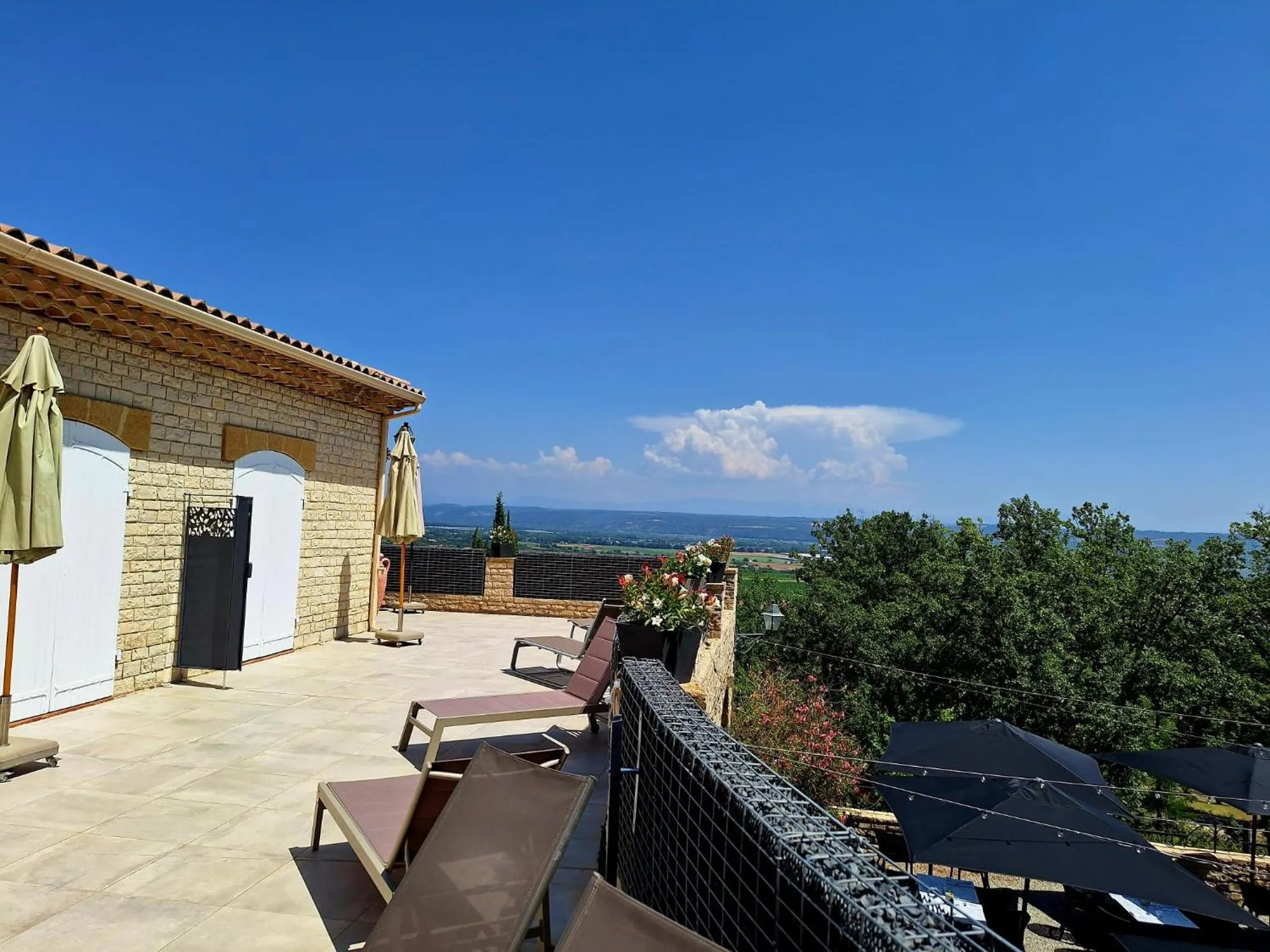 Patio in Domaine de la Mautanne