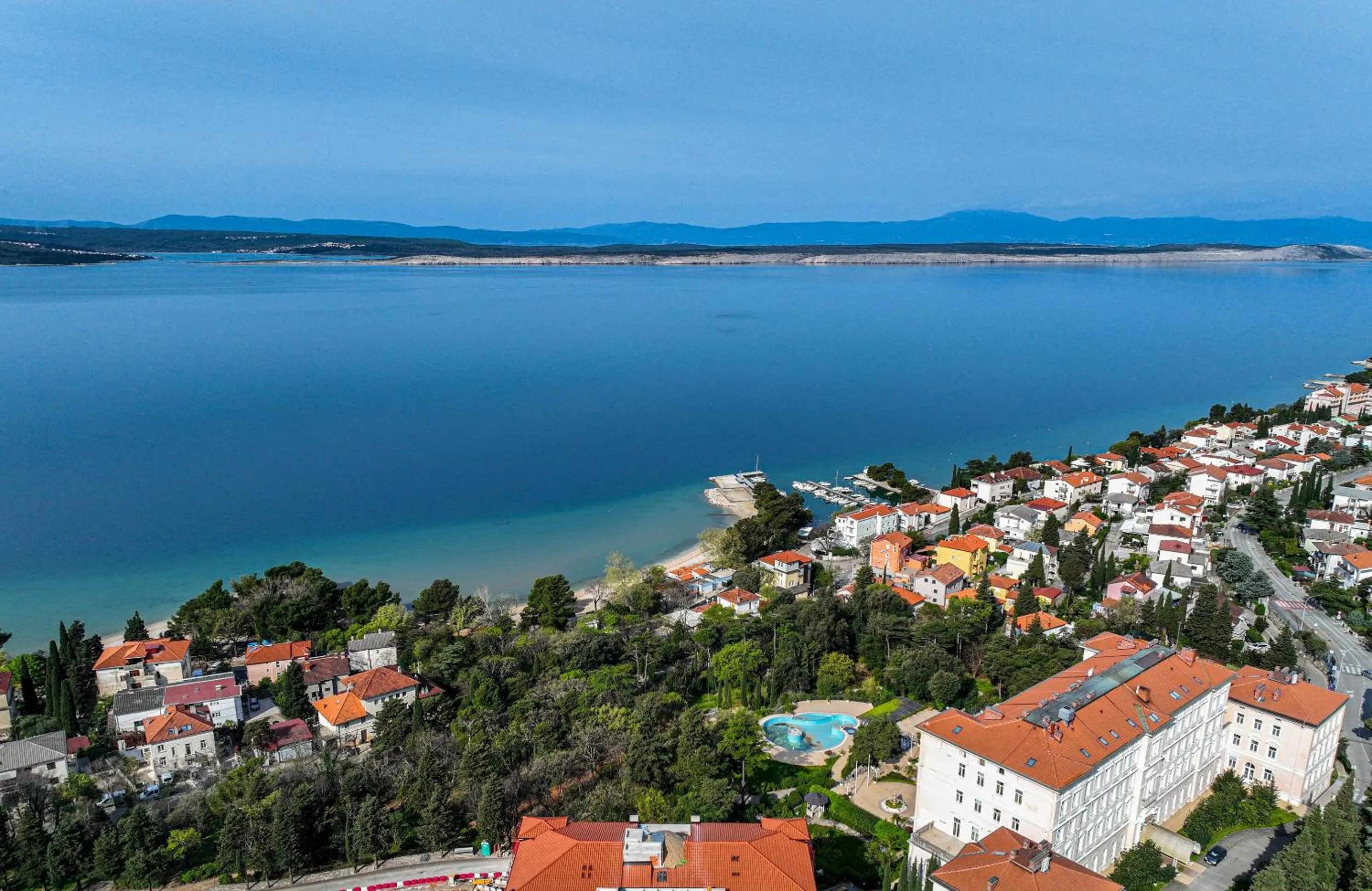 Bird's eye view in Villa Aurora
