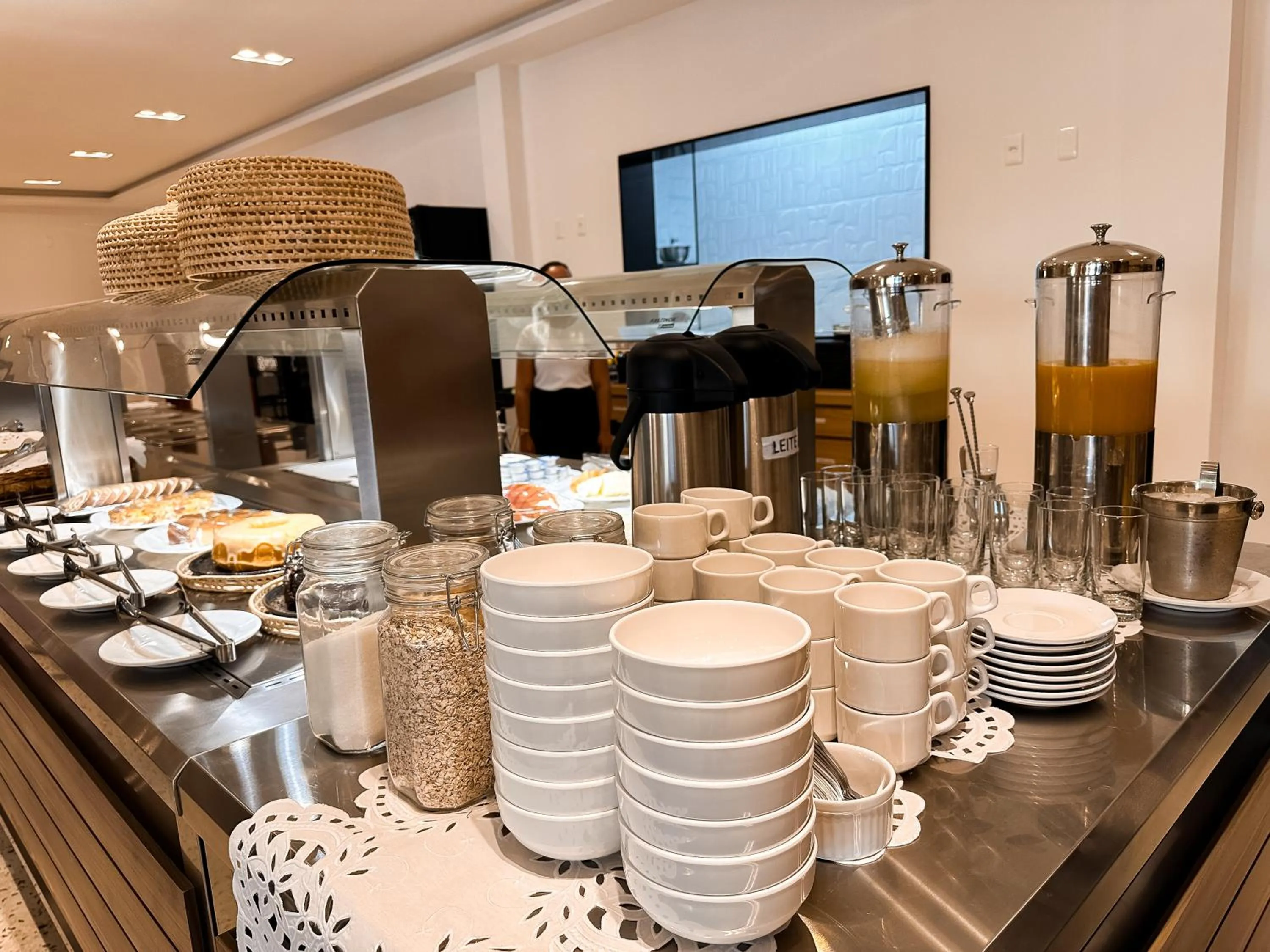 Buffet breakfast in Aloha Palace Hotel