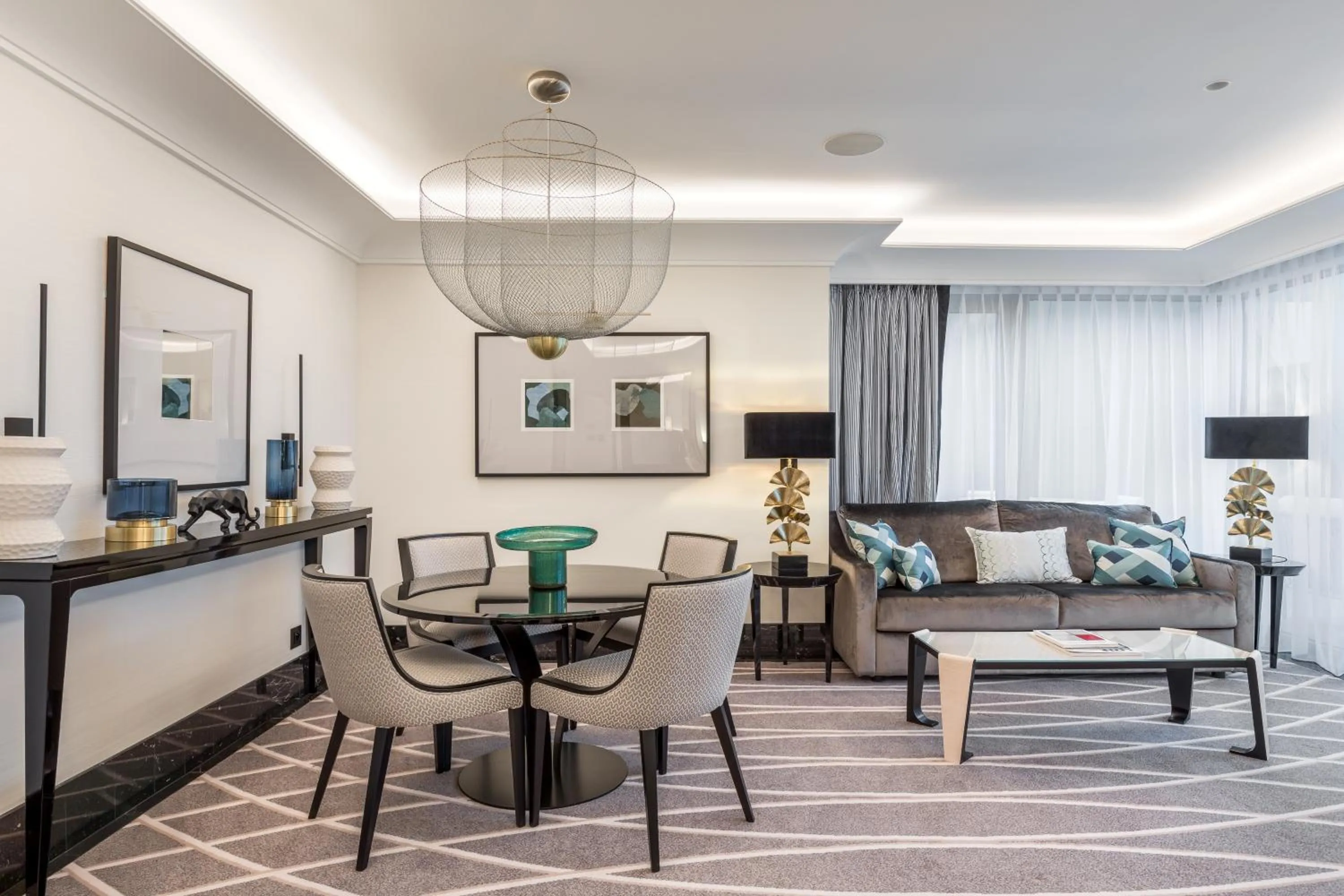 Seating area in Maison Albar - Le Victoria