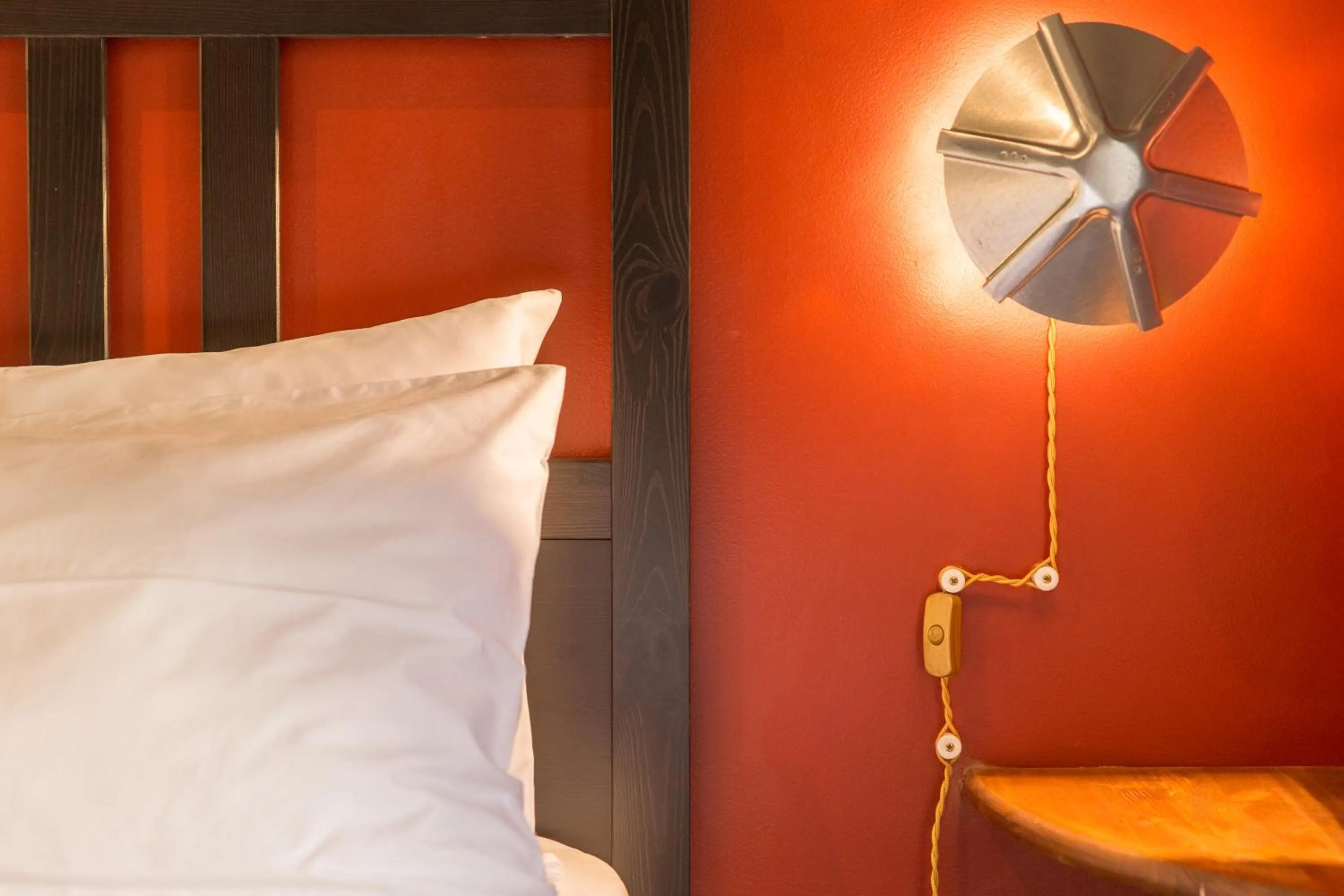 Decorative detail, Bed in Grand Tour Design Guest House Catania Self Check-in