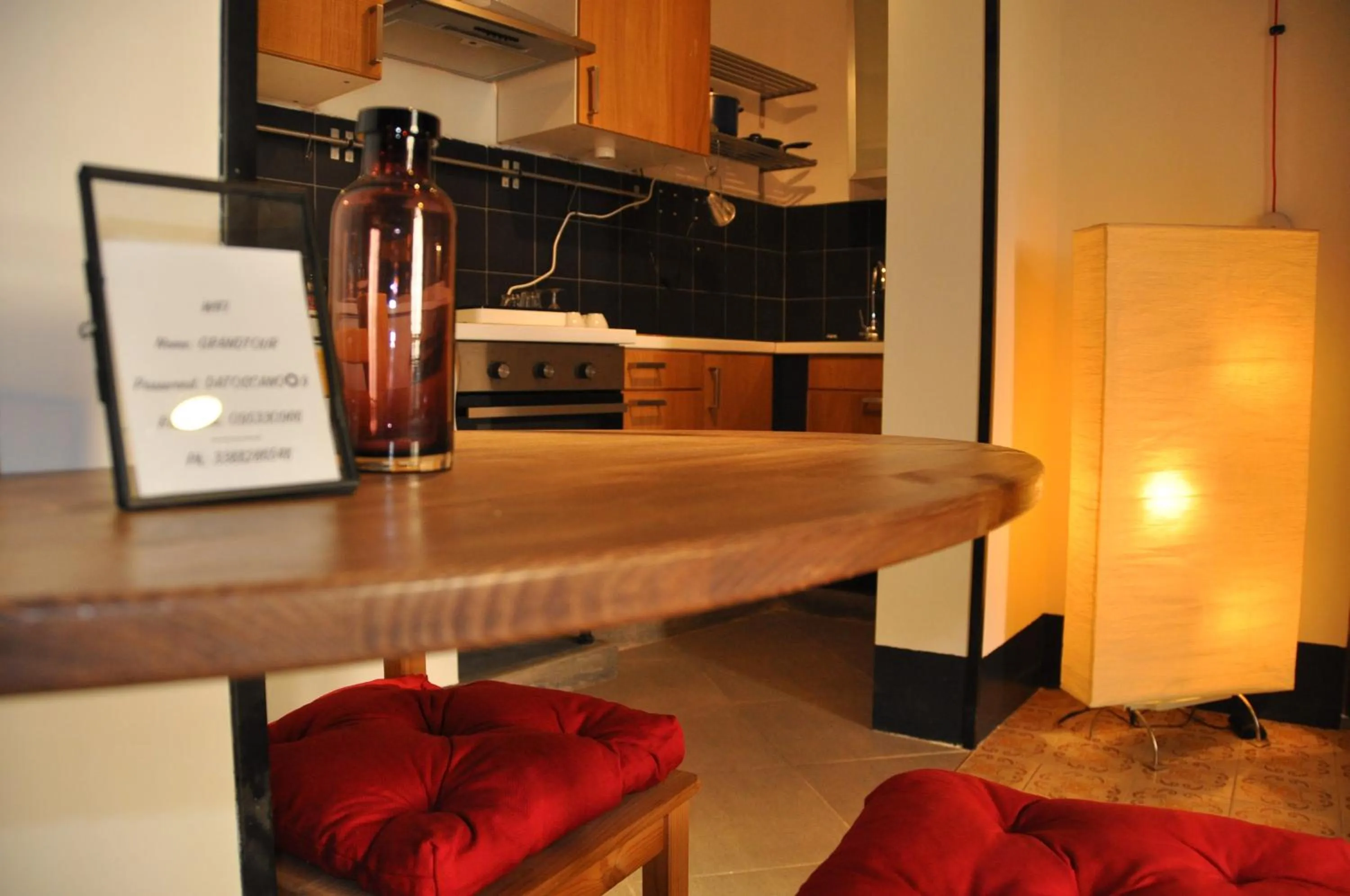 Decorative detail in Grand Tour Design Guest House Catania Self Check-in