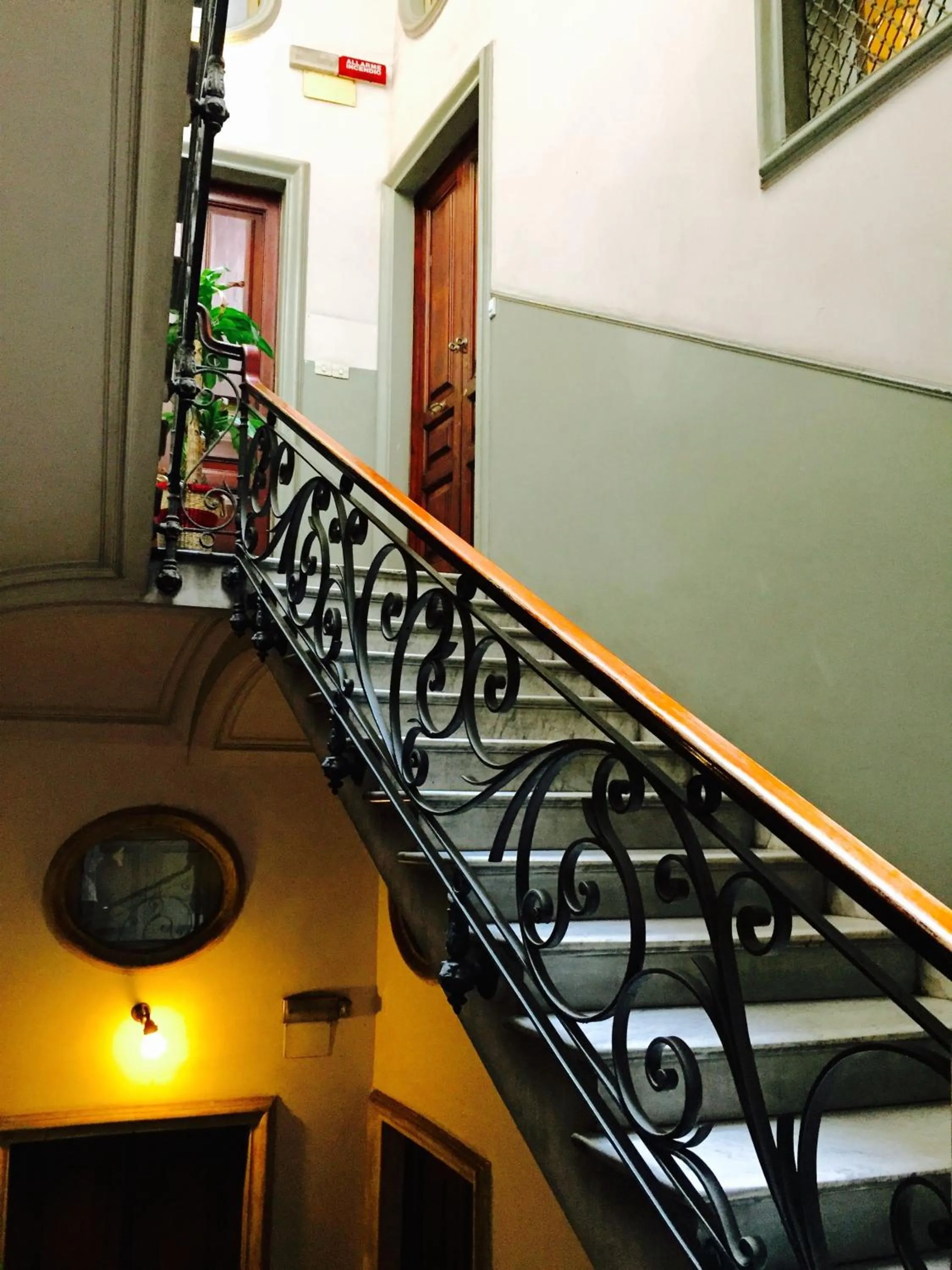 Decorative detail in Grand Tour Design Guest House Catania Self Check-in