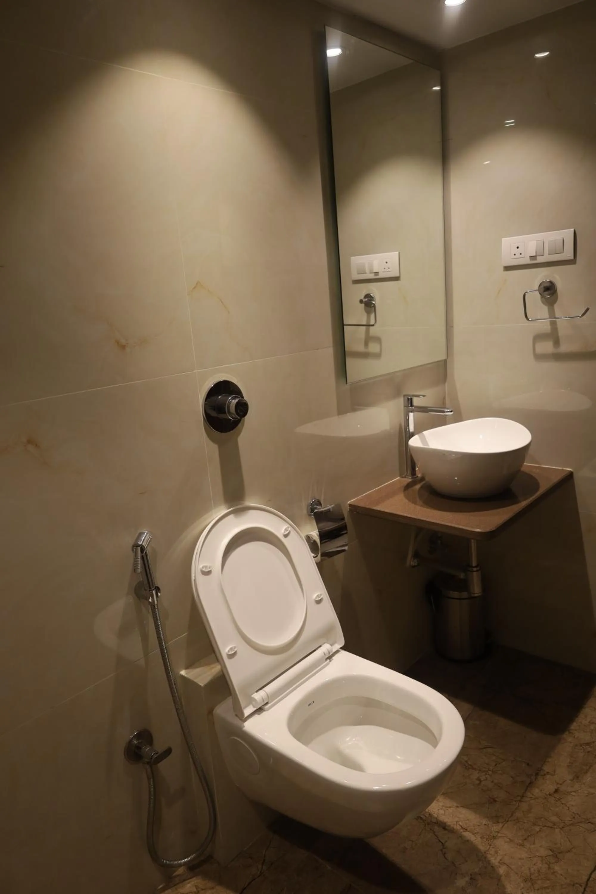 Toilet in Hotel Prestige Residency
