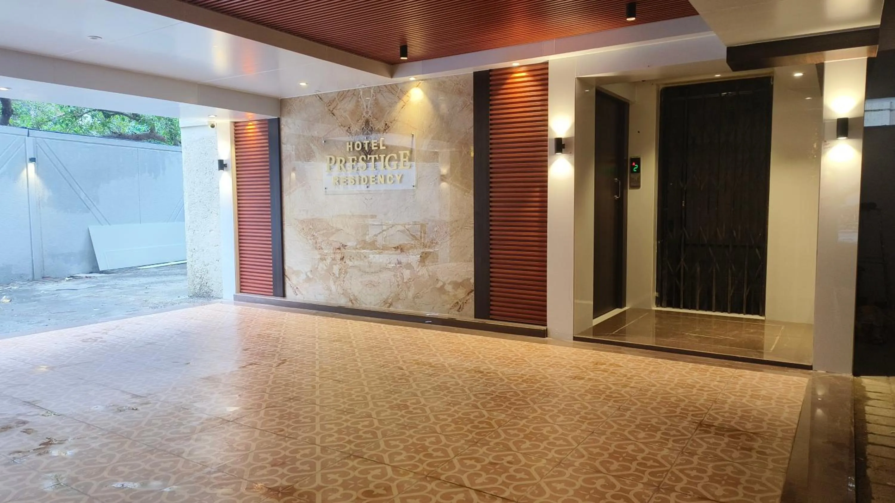 Facade/entrance in Hotel Prestige Residency