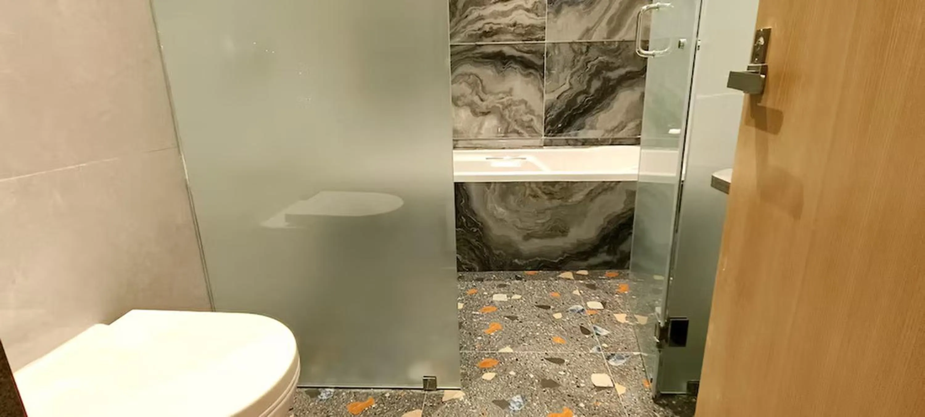 Shower in Hotel Prestige Residency