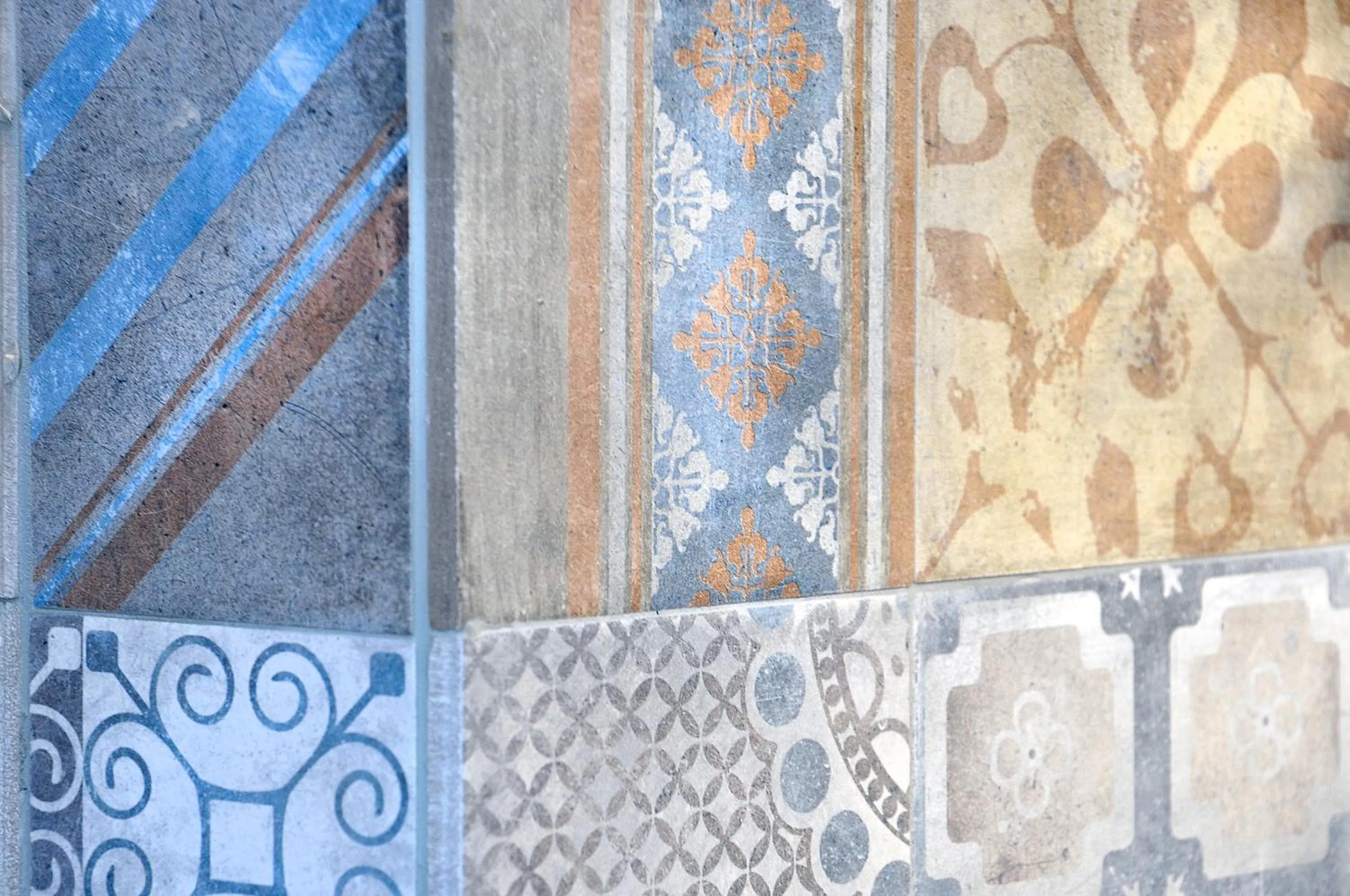 Decorative detail in Villa Battista di Adriana Caserta